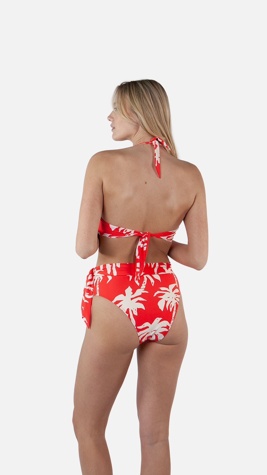 Barts Damen Bikinihose Norri High Waist Briefs rot