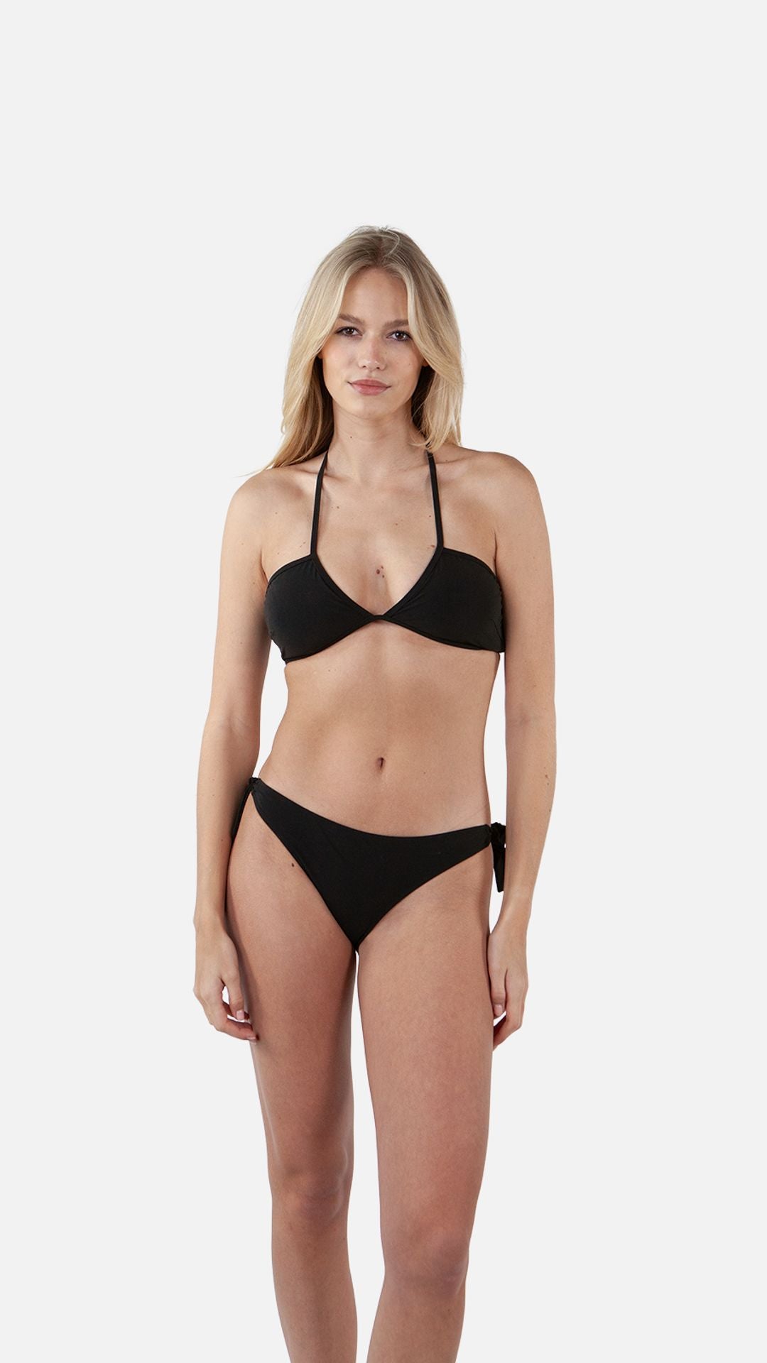 Barts Damen Bikinihose Solid Cheeky Bum Side Ties schwarz