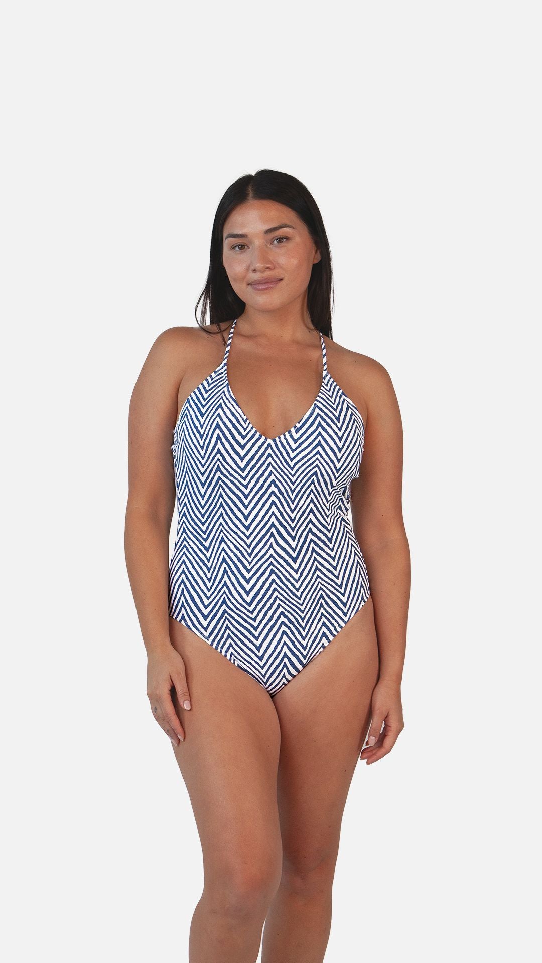 Barts Damen Badeanzug Yankun Plunge One Piece blau