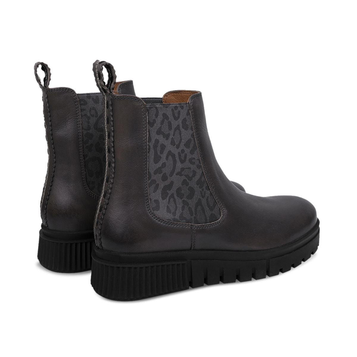 Zwillingsherz Damen Schuh Naelle braun