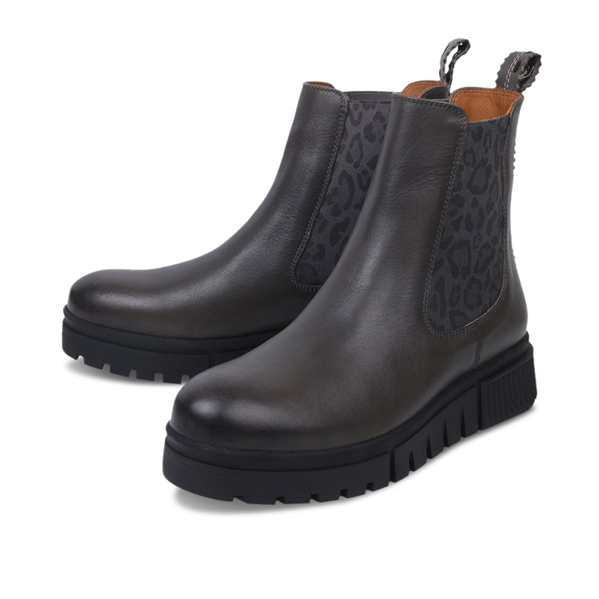 Zwillingsherz Damen Schuh Naelle braun