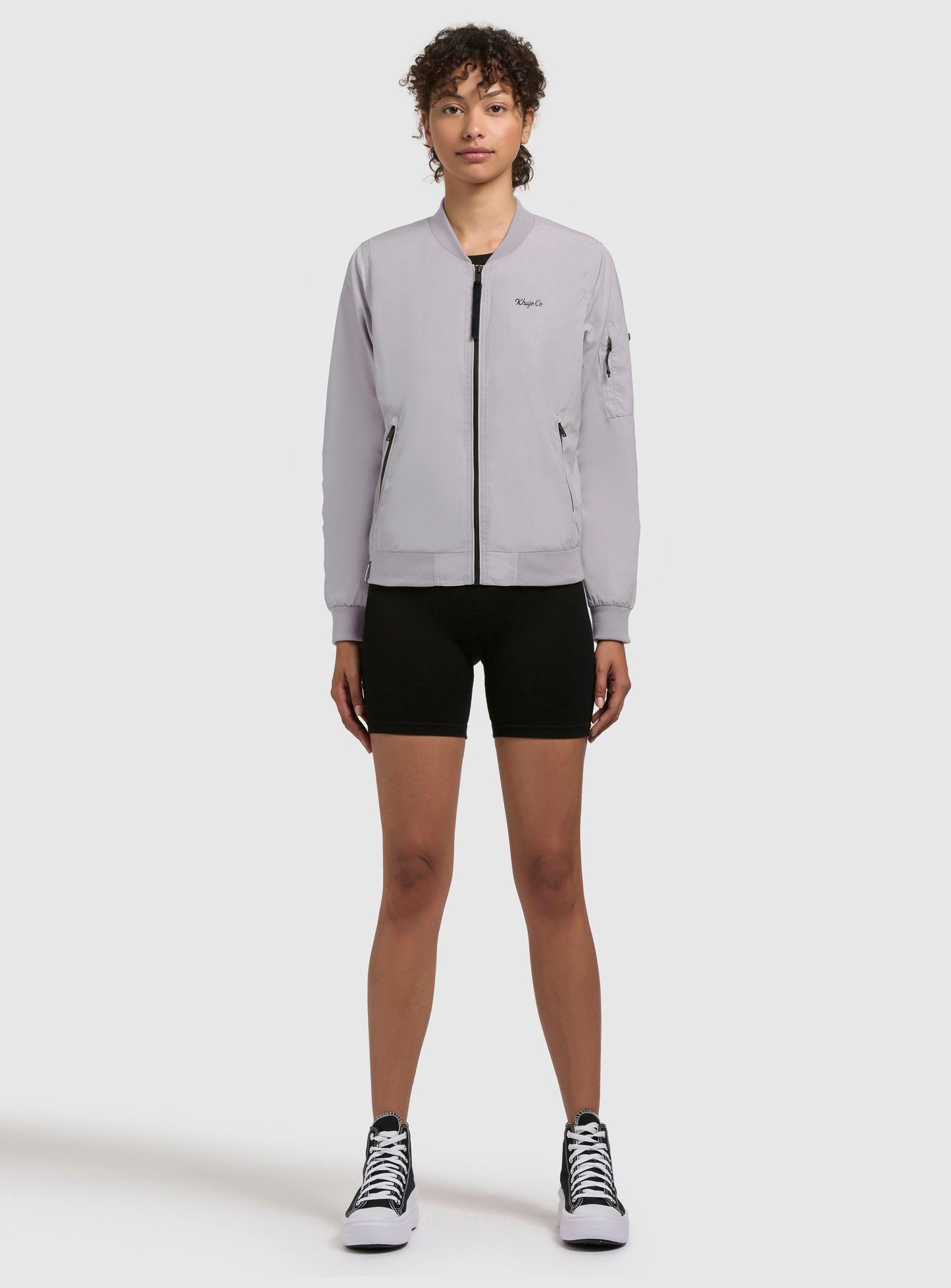 Khujo Damen Jacke Cend lila