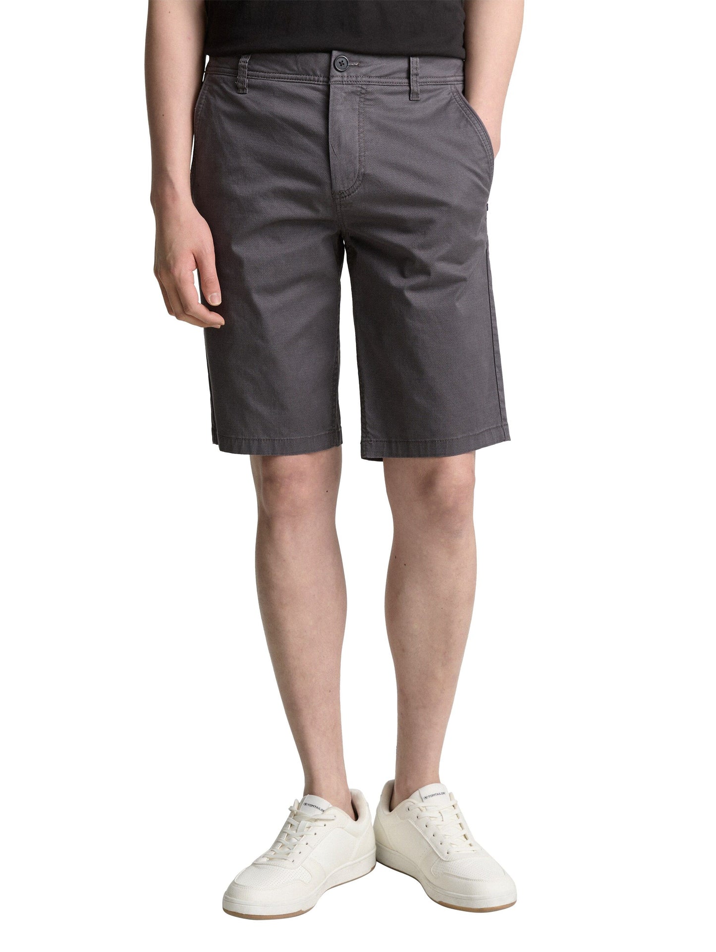Tom Tailor Herren Slim Chino Shorts 38 grau