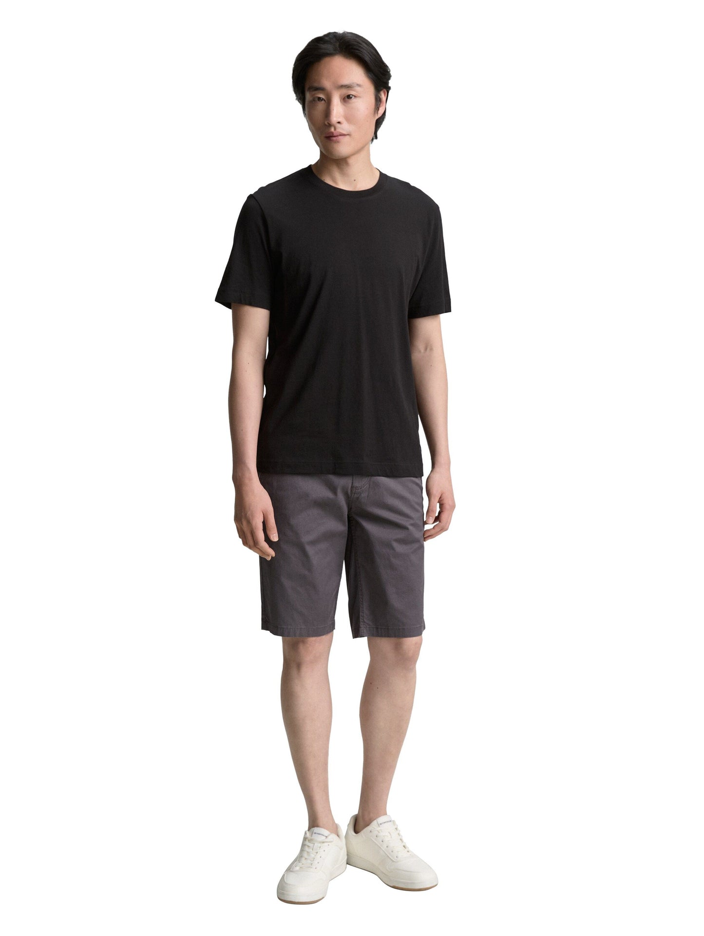 Tom Tailor Herren Slim Chino Shorts grau
