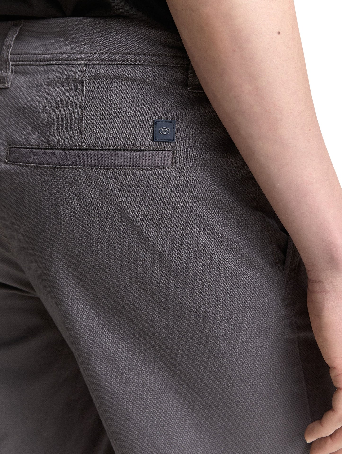 Tom Tailor Herren Slim Chino Shorts grau