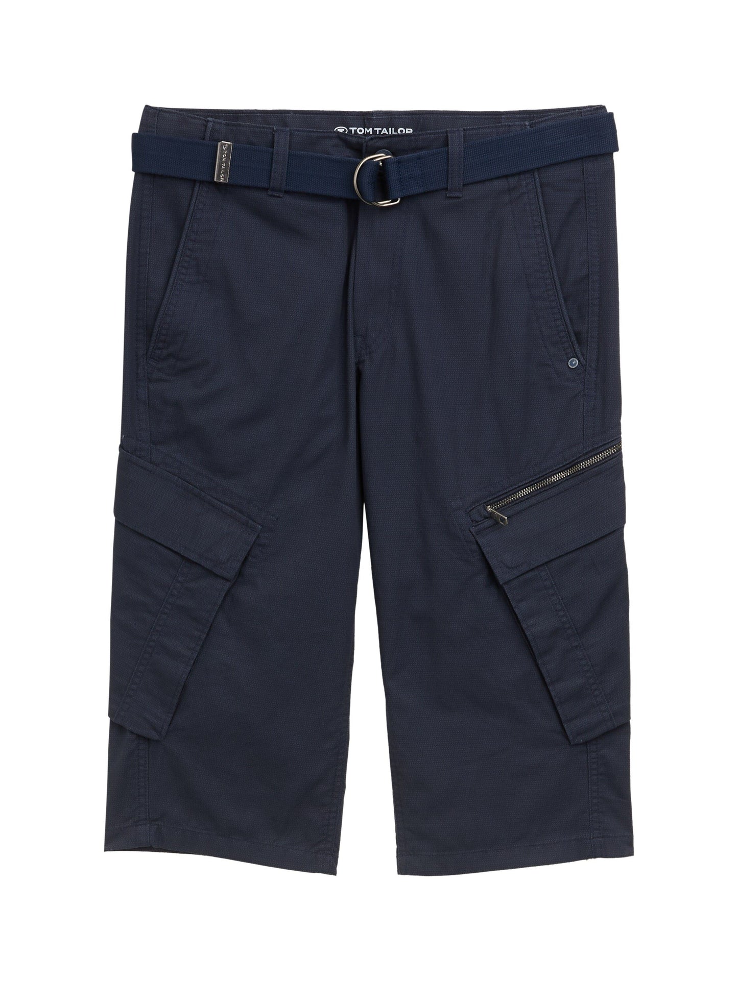 Tom Tailor Herren Cargo Shorts blau