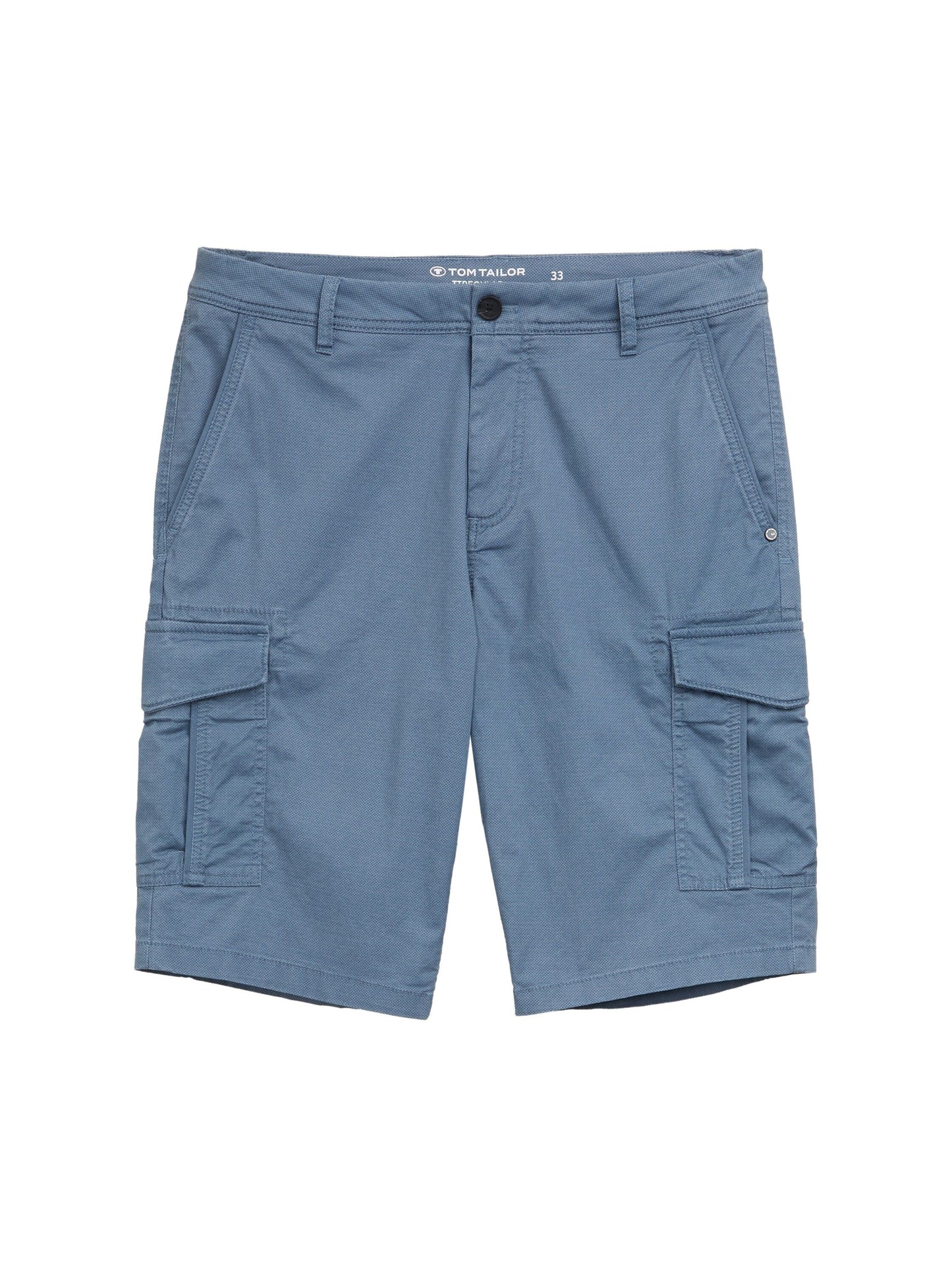 Tom Tailor Herren Cargo Shorts blau
