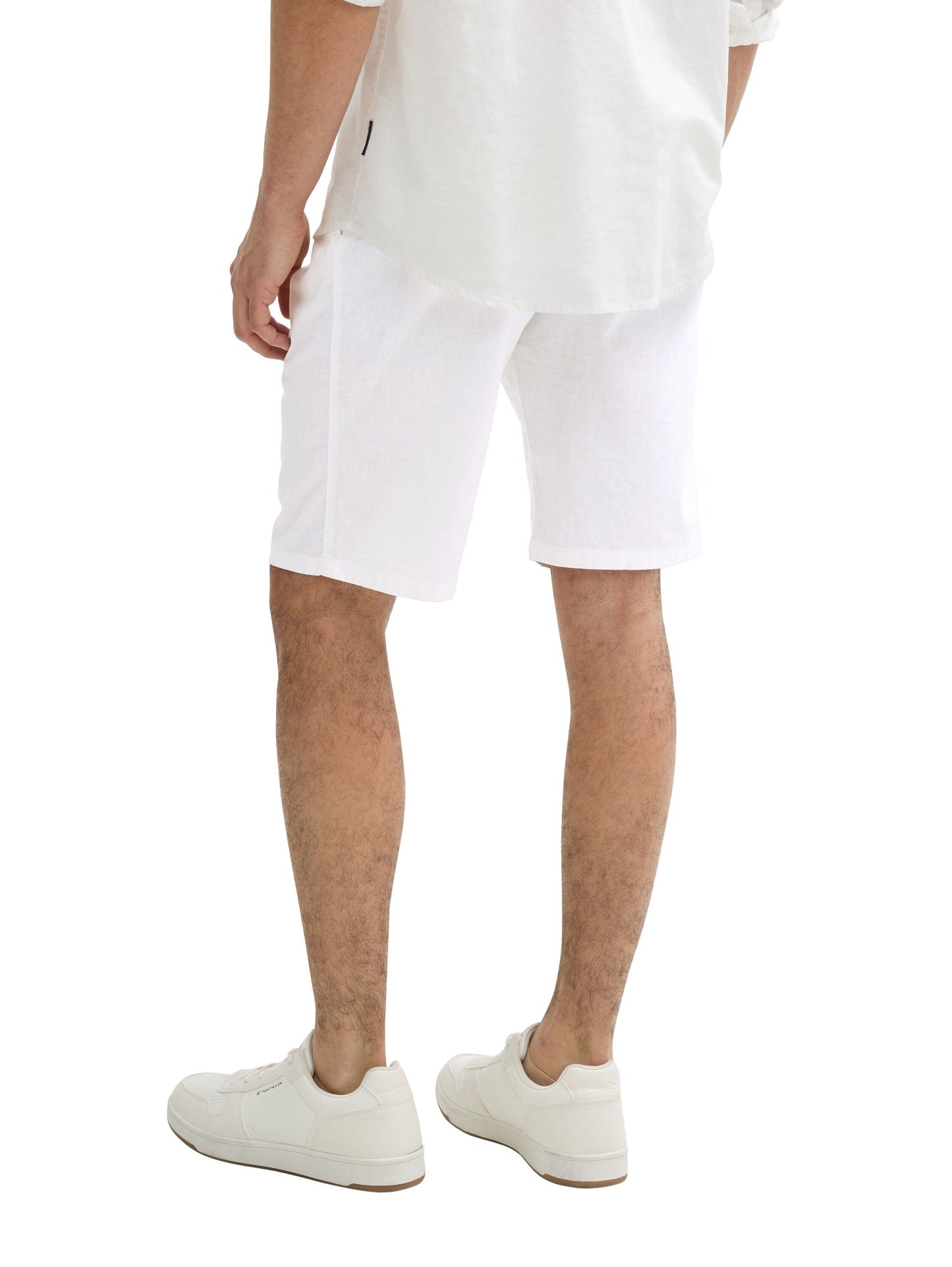 Tom Tailor Herren Slim Chino Shorts weiß