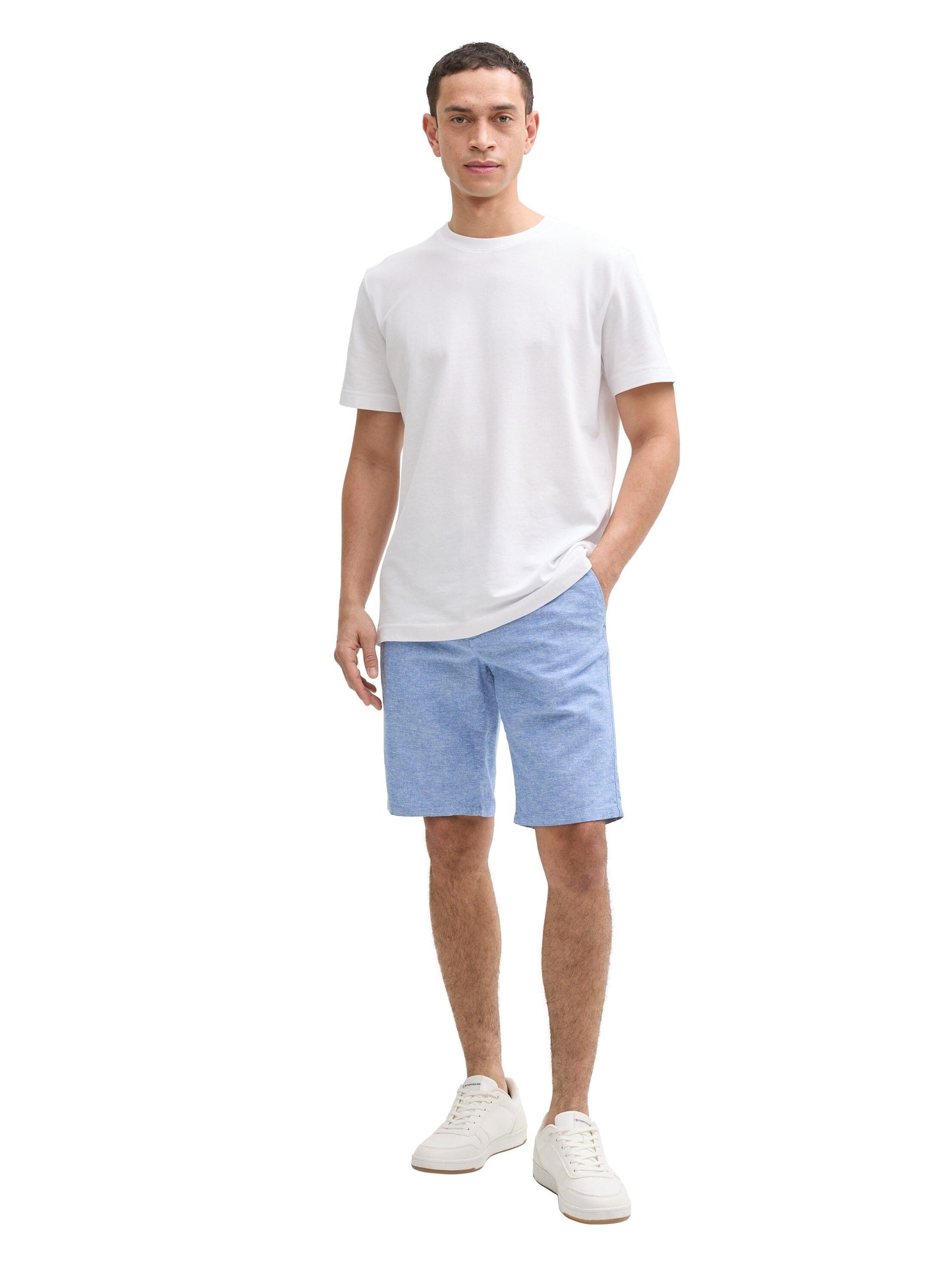 Tom Tailor Herren Slim Chino Shorts blau