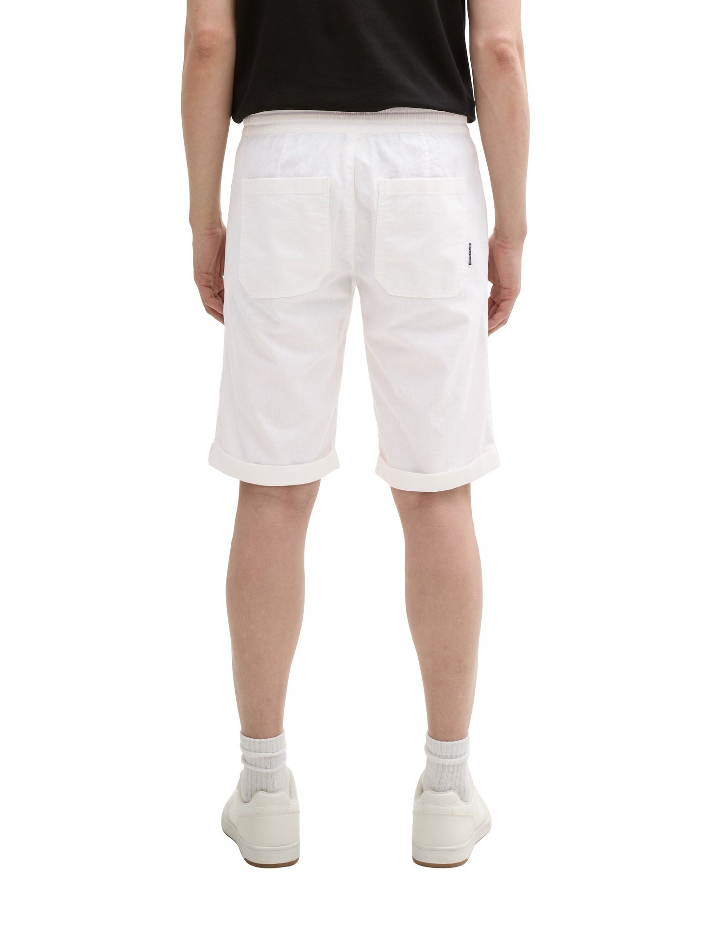 Tom Tailor Herren Shorts weiß