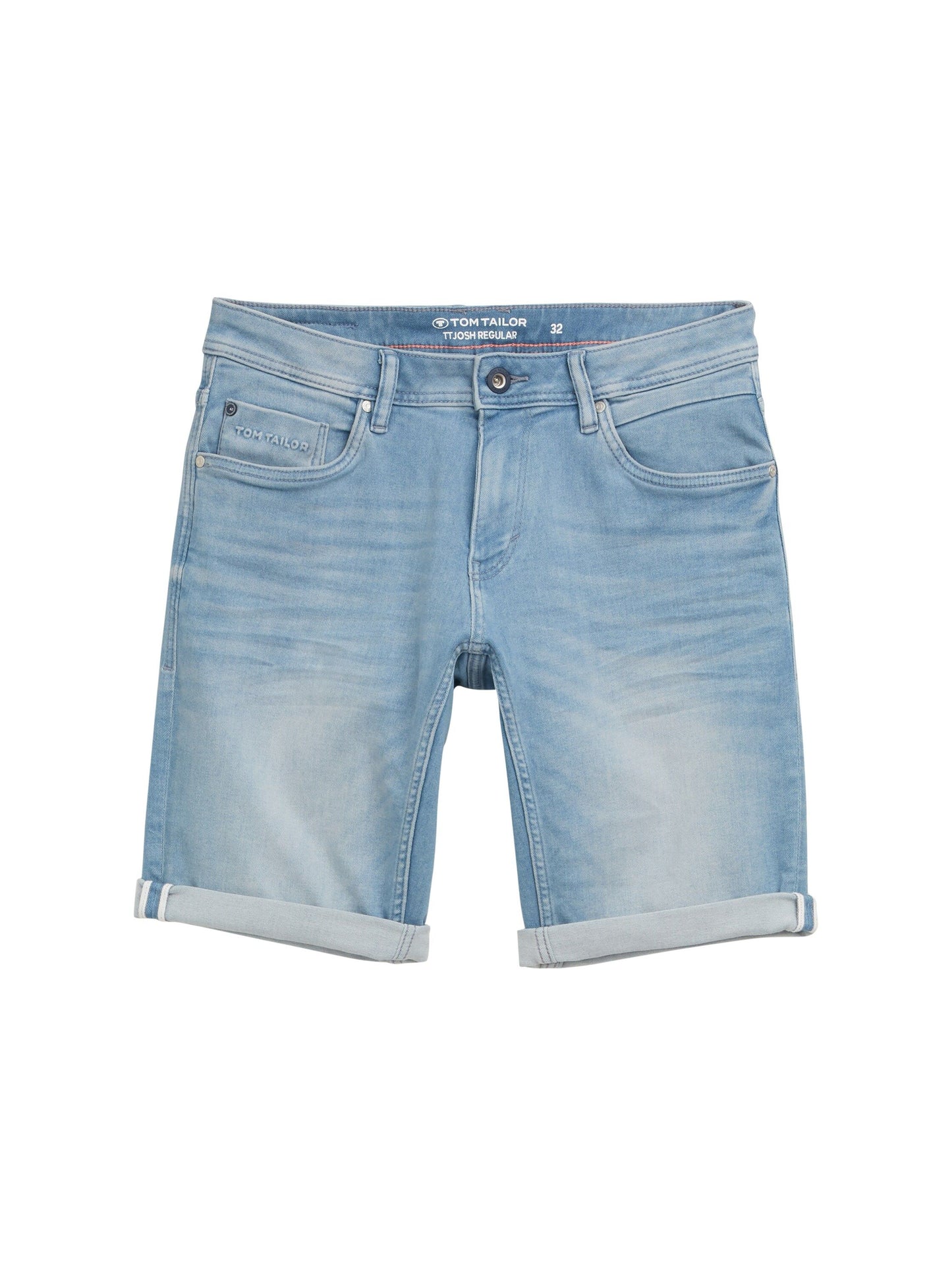 Tom Tailor Herren Slim Jeans Shorts blau