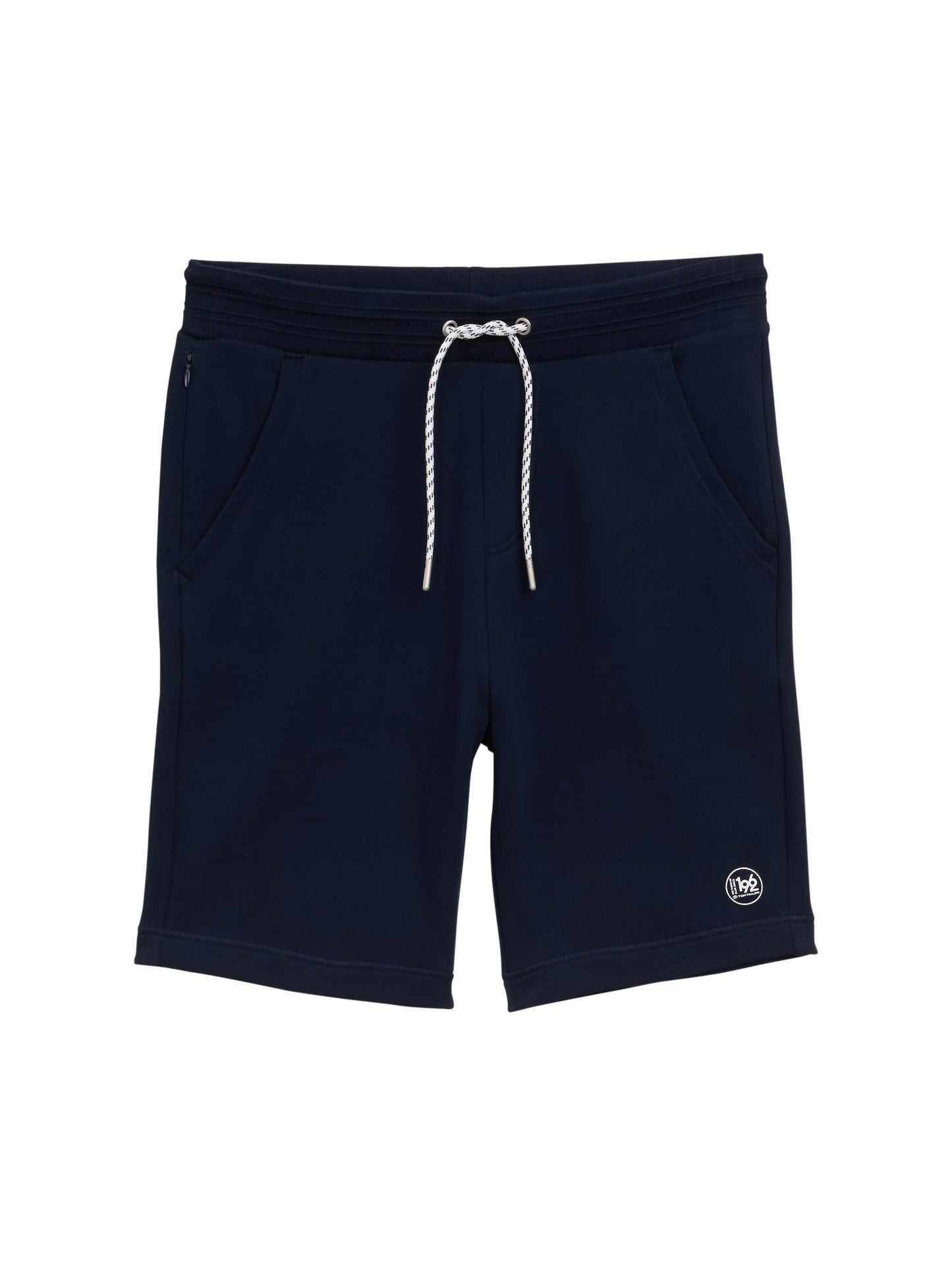 Tom Tailor Sweat Shorts mit detailliertem Kordelzug blau
