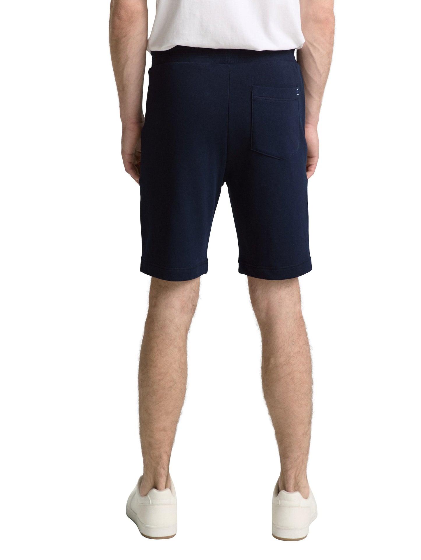 Tom Tailor Sweat Shorts mit detailliertem Kordelzug blau