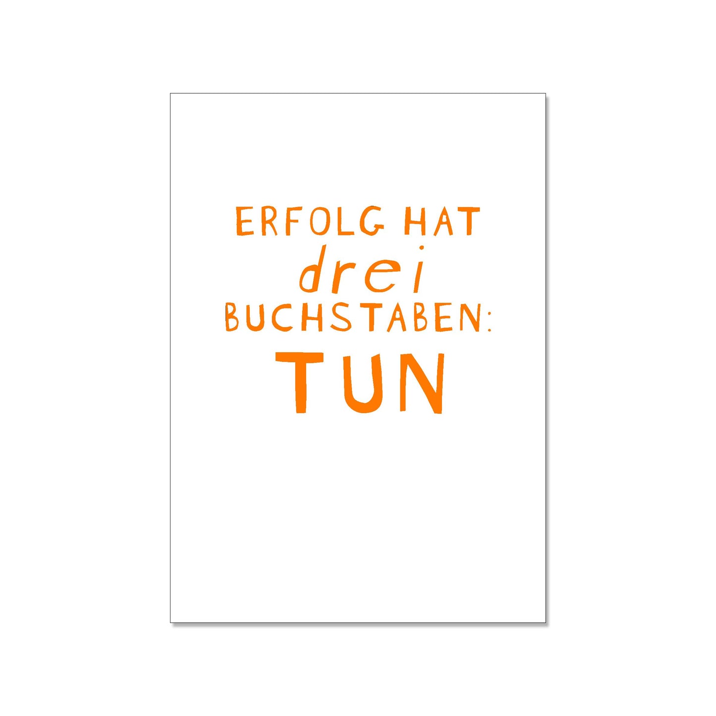 17;30 Hamburg Postkarte hoch weiß