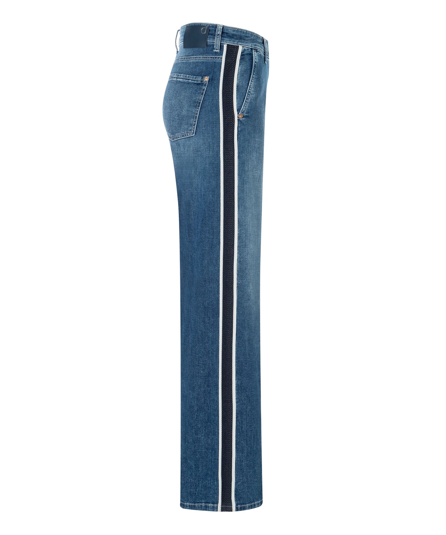 Cambio Damen Jeans Alek blau