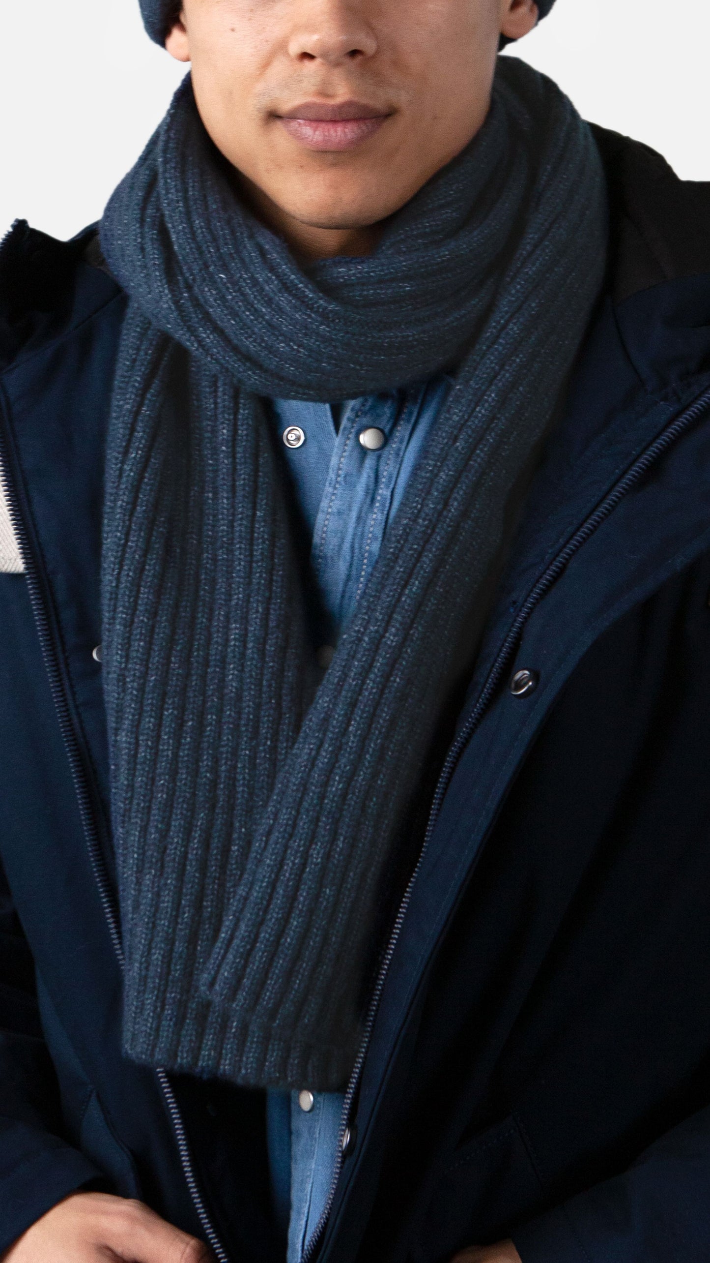 Barts Schal Wyon Scarf blau