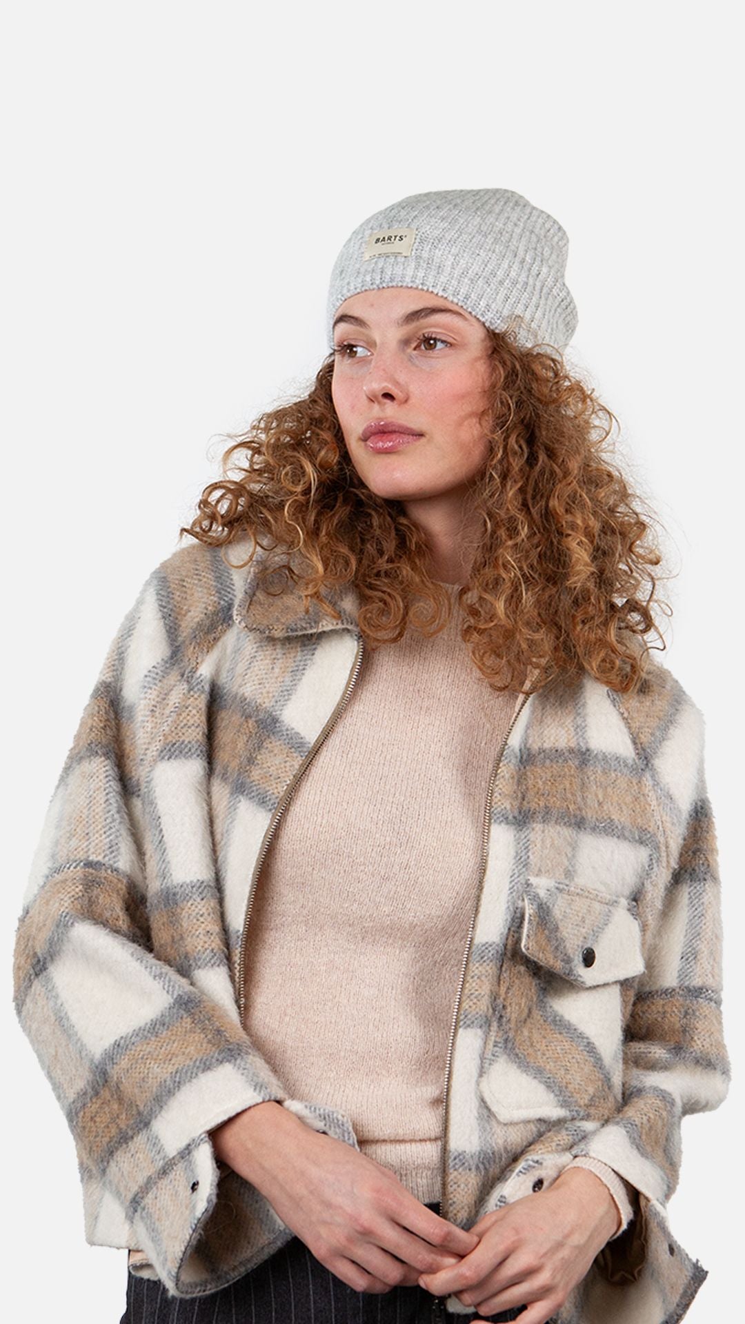 Barts Damen Beanie Darty grau