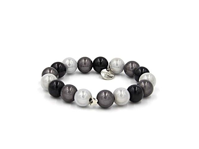 Ella in Love – Ella in Love Damen Perlenarmband 12 mm