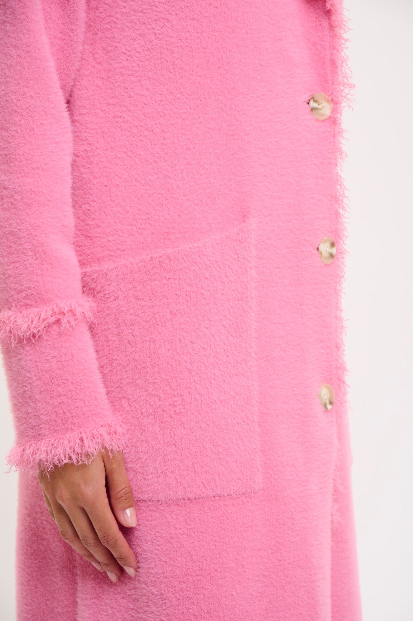 Rino & Pelle Damen Mantel Catena rosa