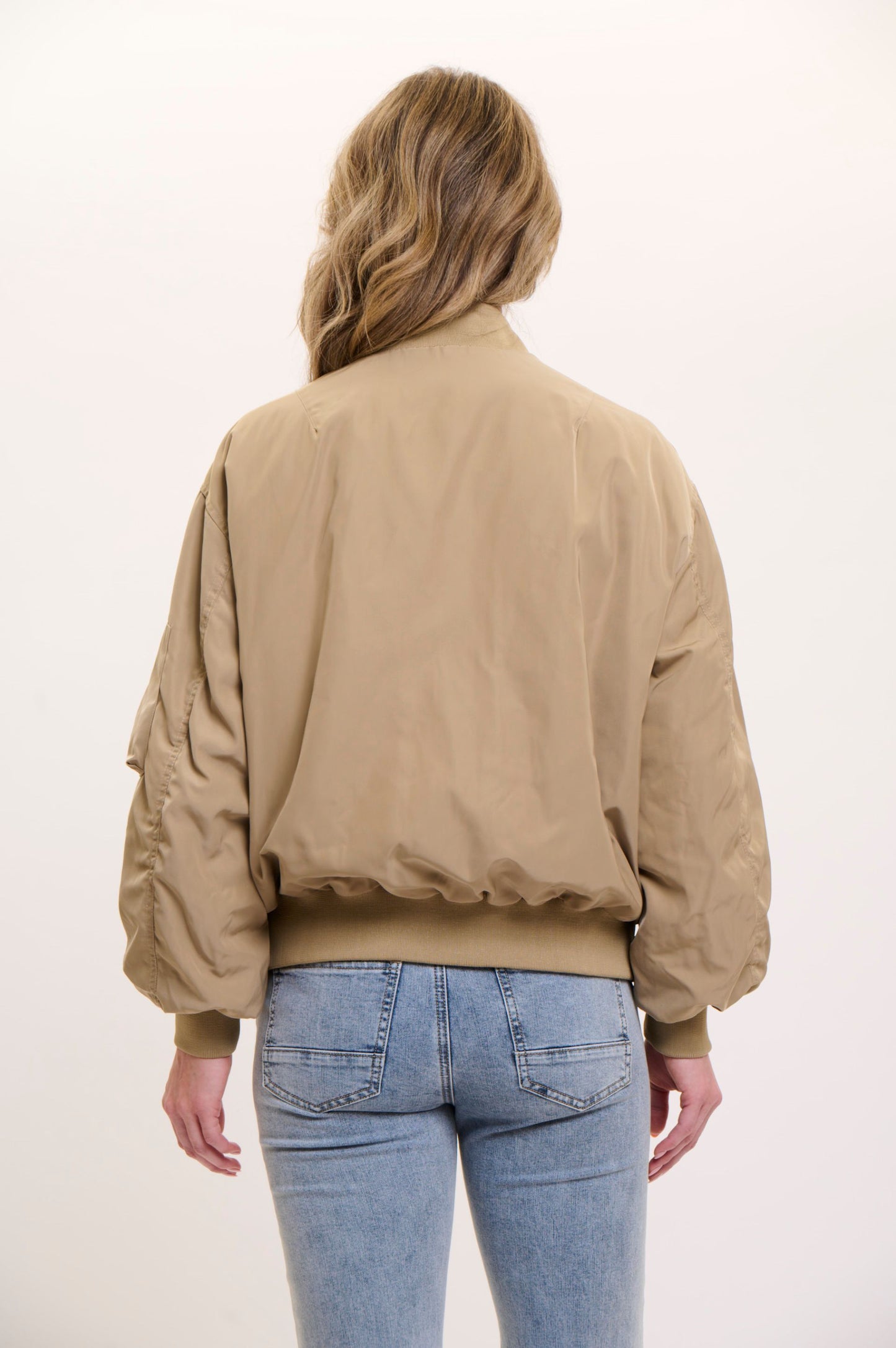 Rino & Pelle Damen Bomberjacke Elyn beige