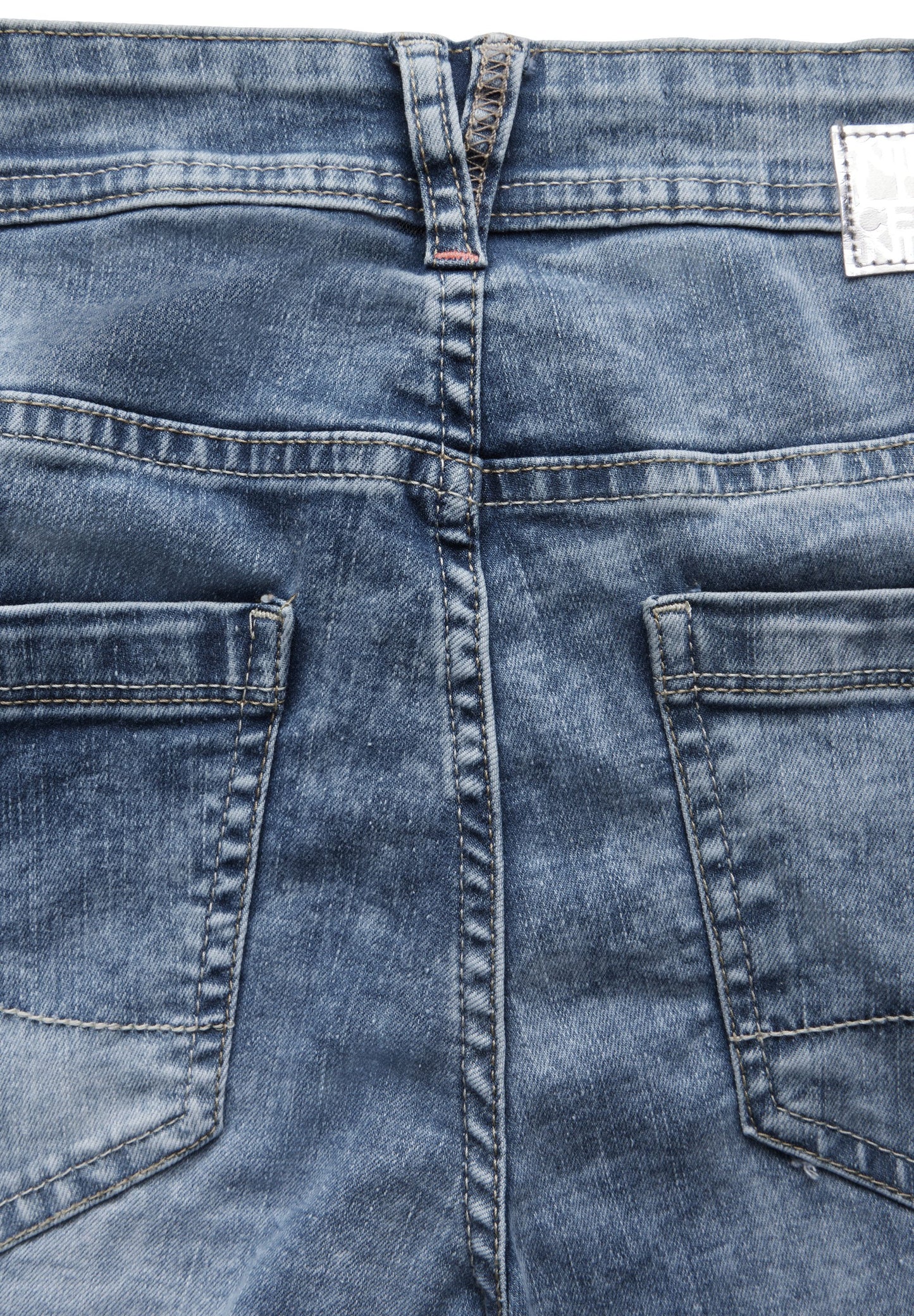 Cecil Damen Jeans im Casual Fit blau