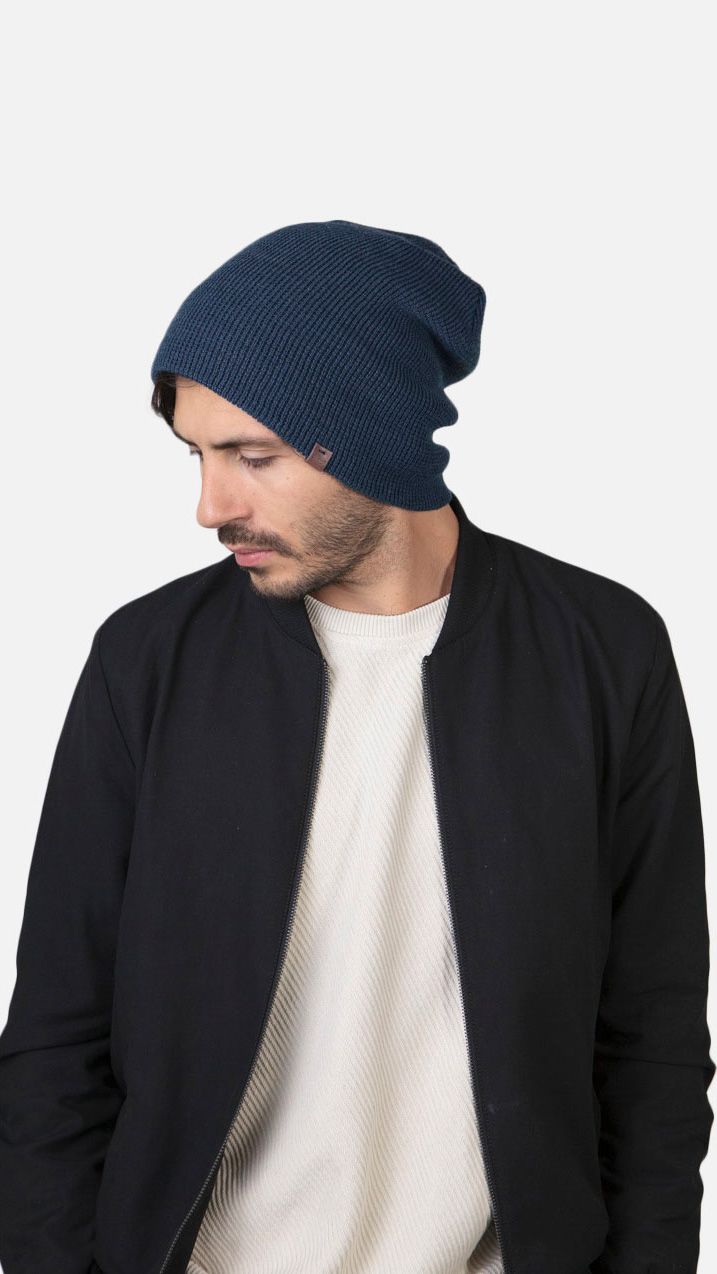 Barts COLER BEANIE blau
