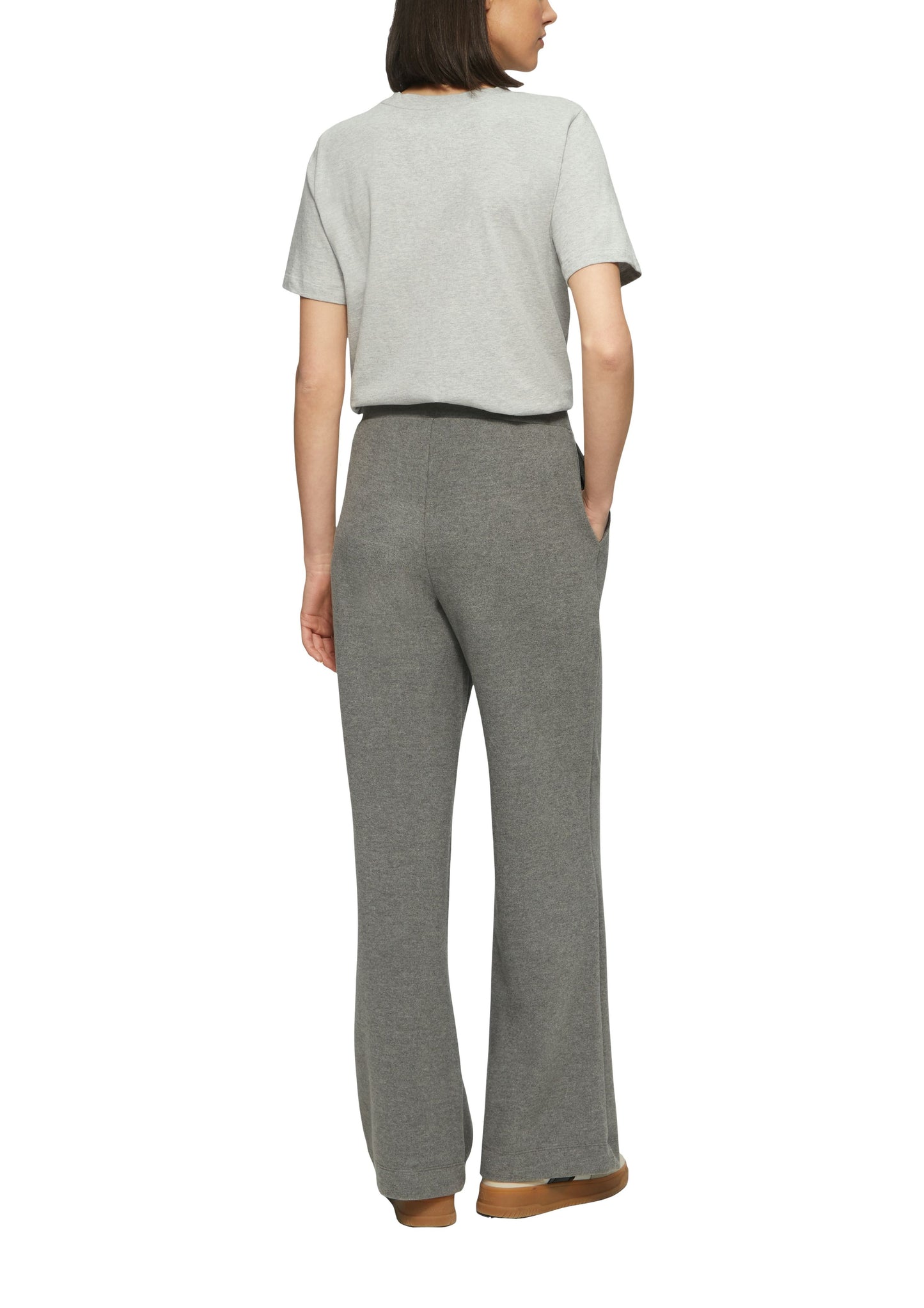 s.Oliver Damen T-Shirt grau