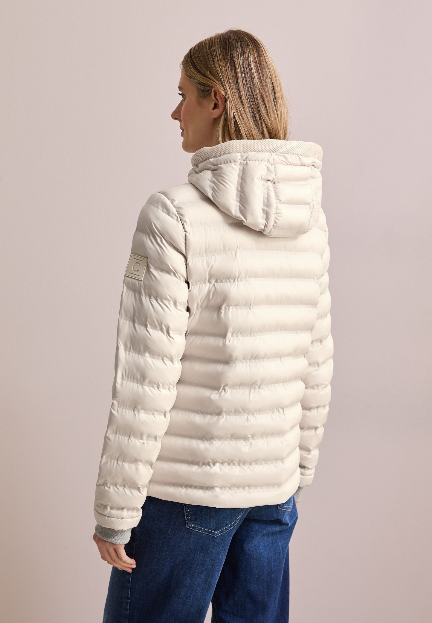 Cecil Damen Jacke gefüttert beige