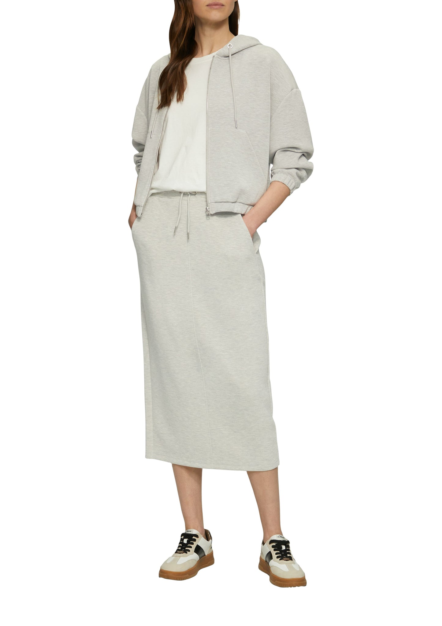s.Oliver Damen Rock grau