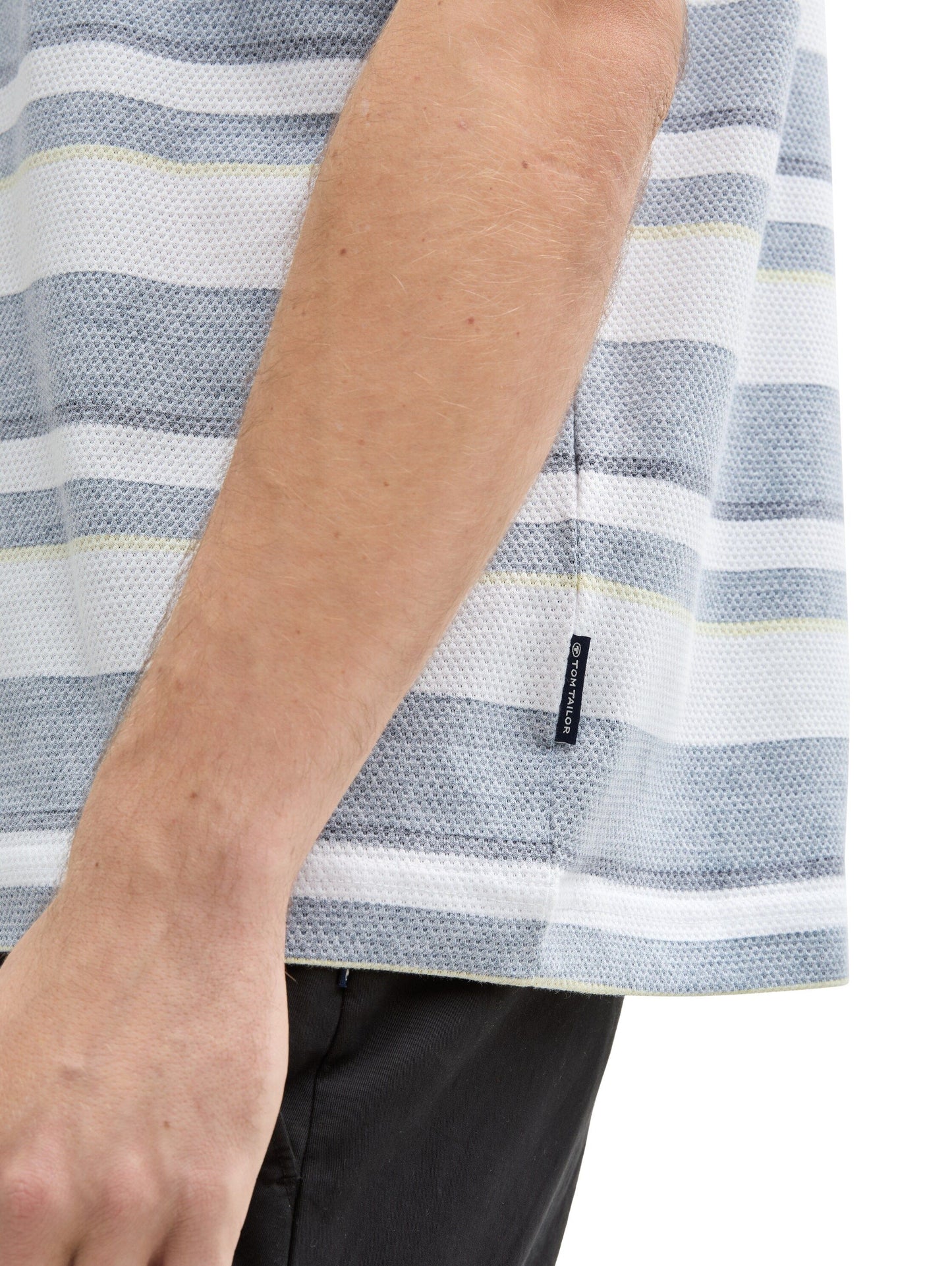 Tom Tailor – Tom Tailor Herren T-Shirt im Streifenmuster