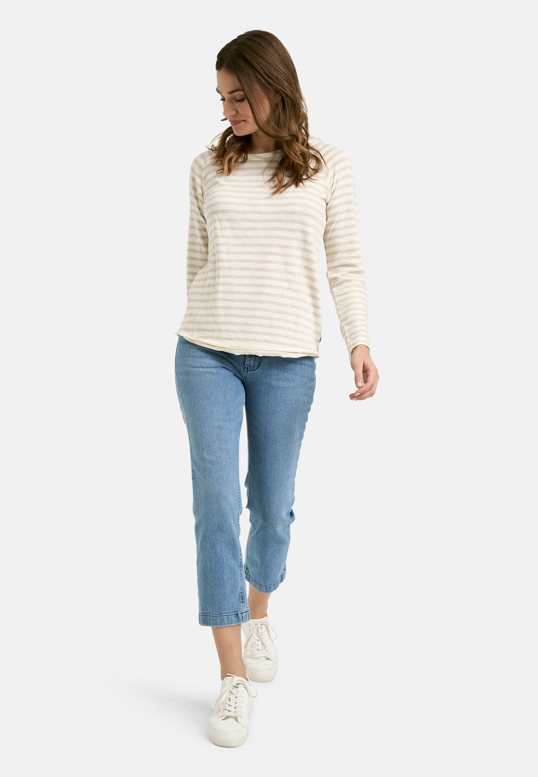 Smith&Soul Damen Sweatshirt beige