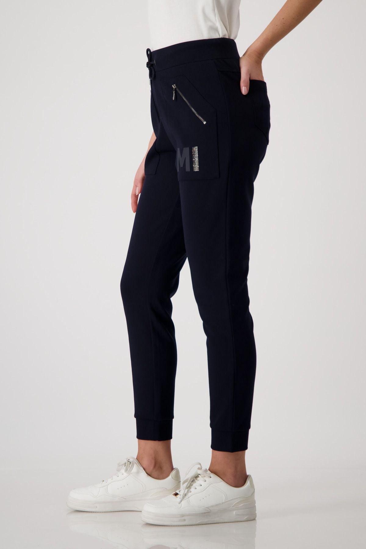 Monari Damen Joggpants blau