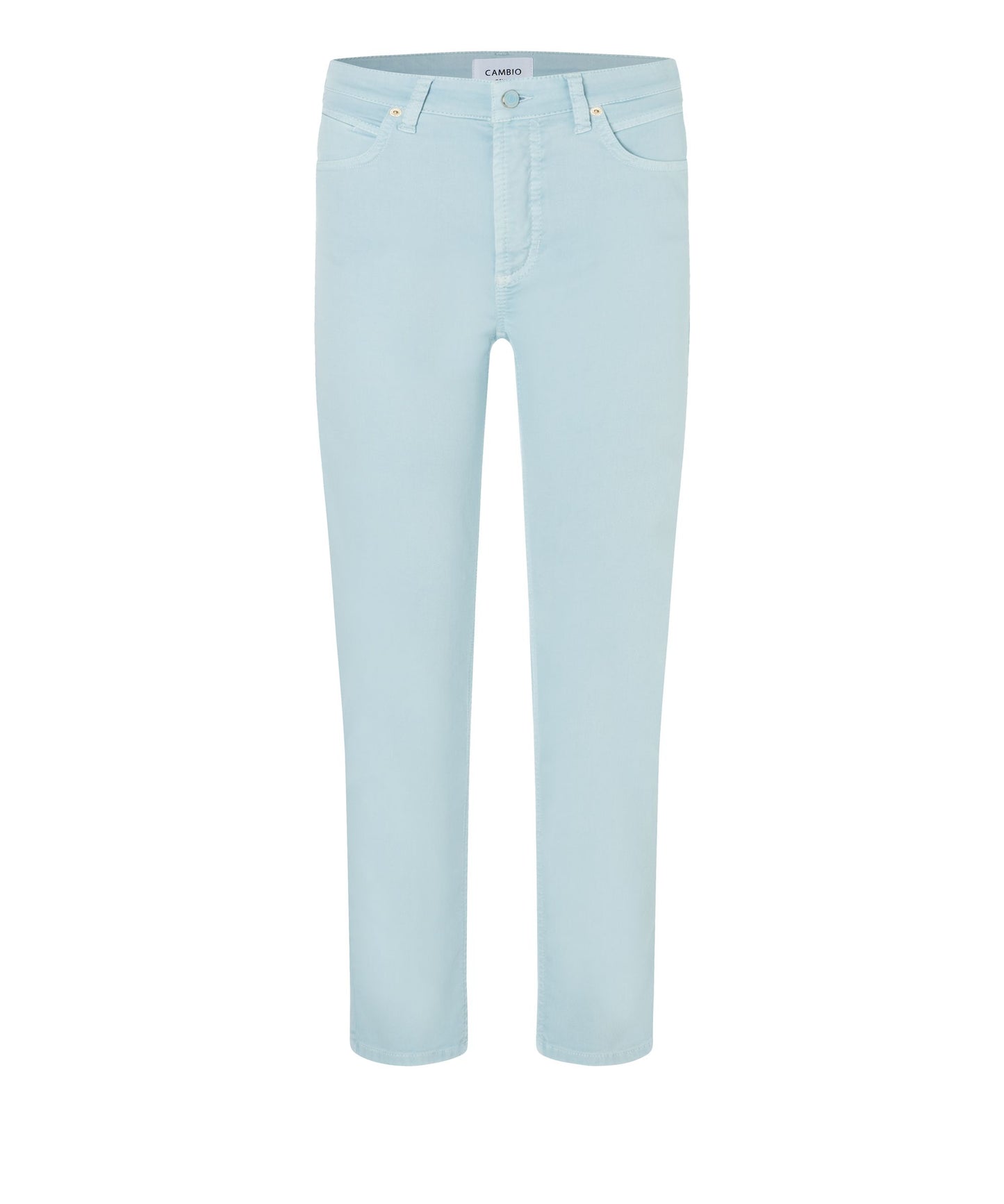 Cambio Damen Jeans Piper cropped seam 29 blau