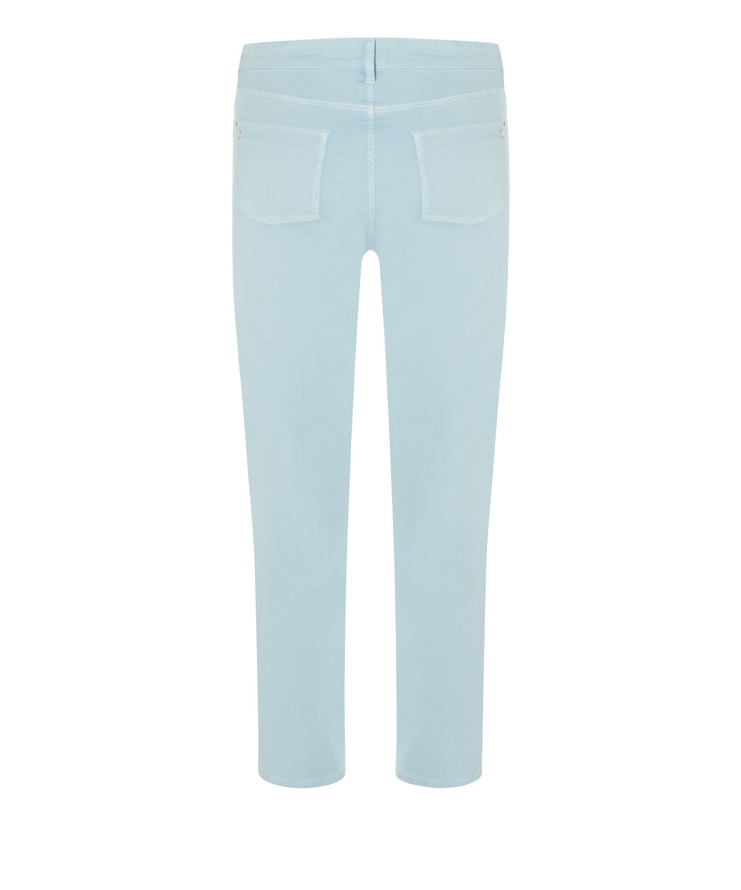 Cambio Damen Jeans Piper cropped seam blau