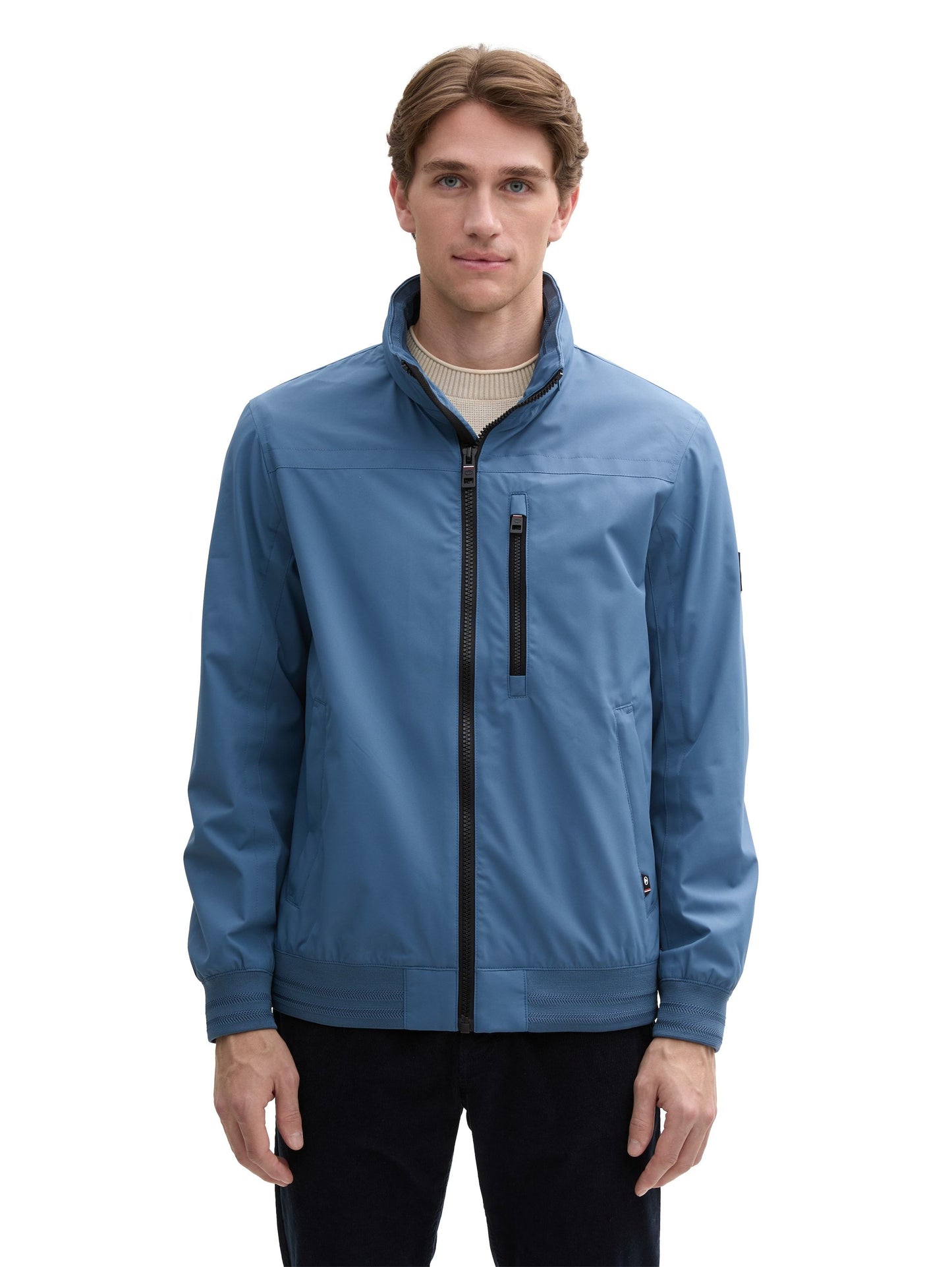 Tom Tailor Herren Blouson Jacke blau