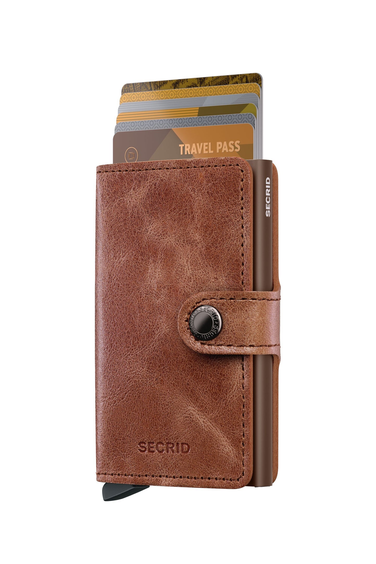 Secrid Geldbörse Miniwallet Vintage braun