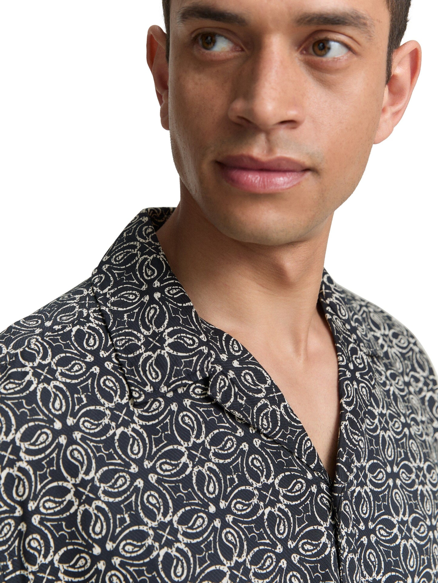 Tom Tailor Herren Kurzarmhemd blau