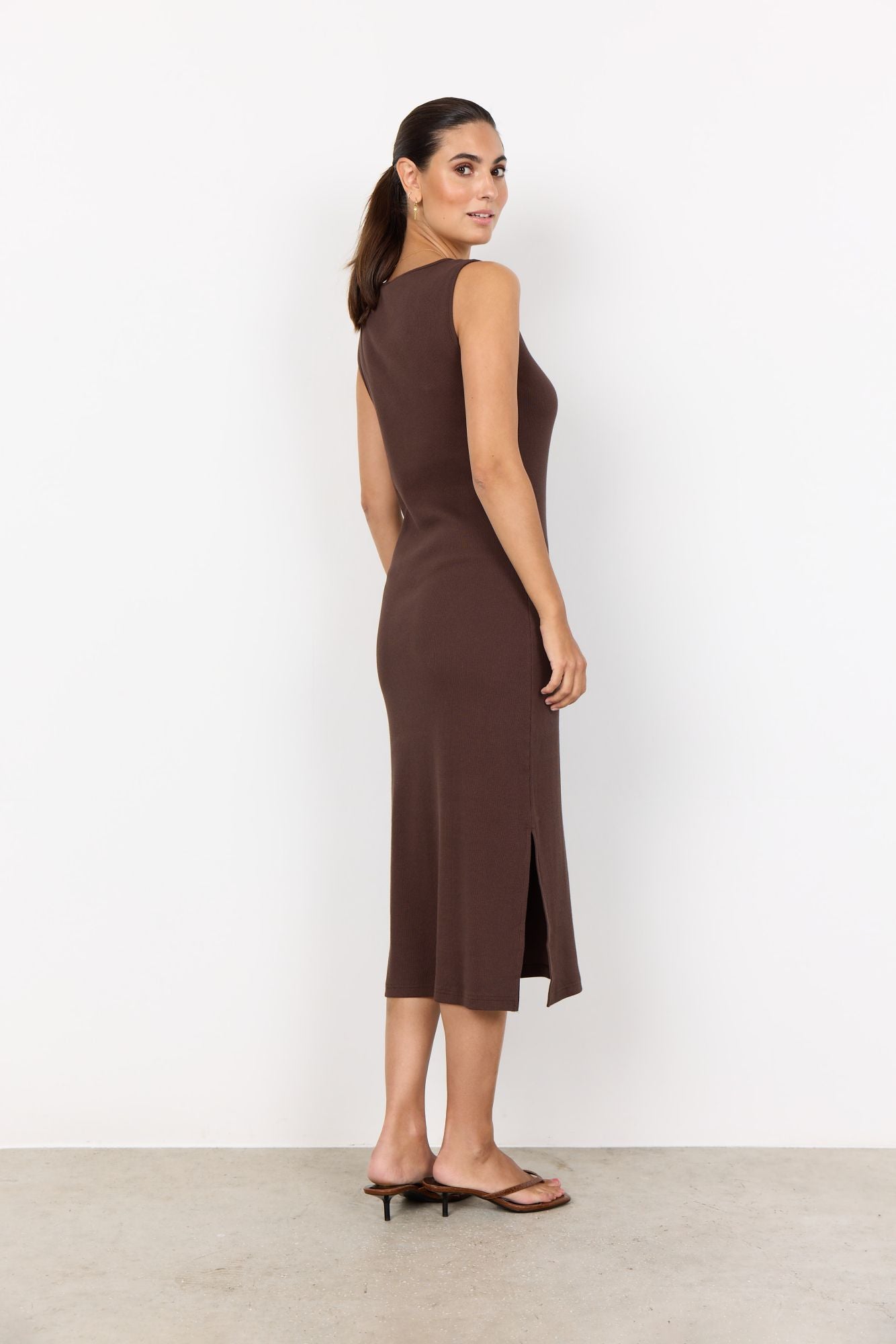 Soyaconcept Damen Kleid SC-MIGNON 11 braun