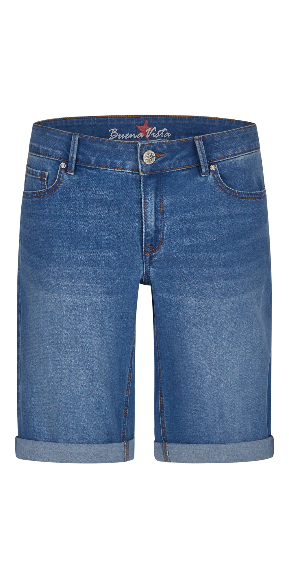 Buena Vista Damen Shorts Italy-Short blau