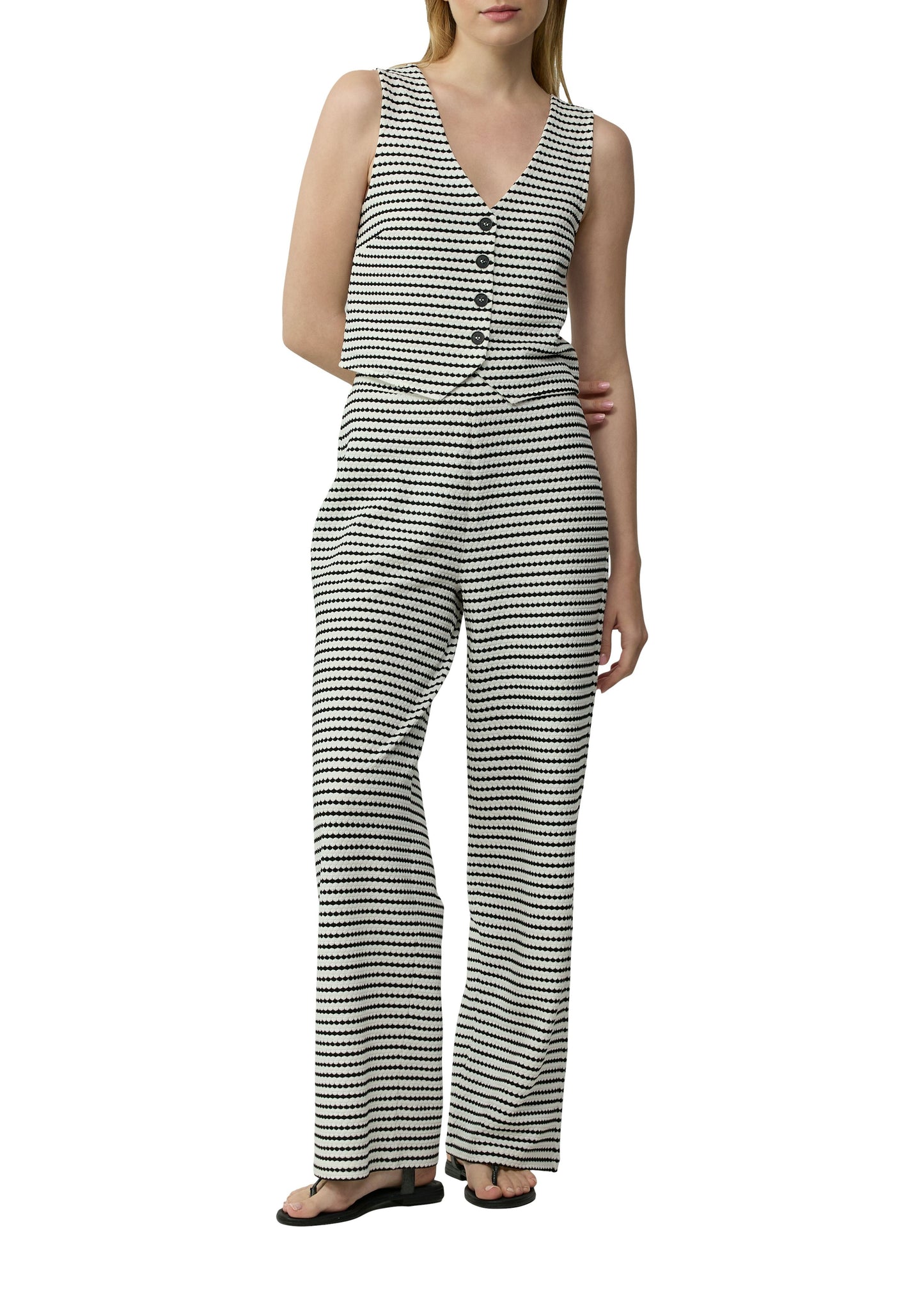 S.Oliver Damen Indoor-Weste weiß