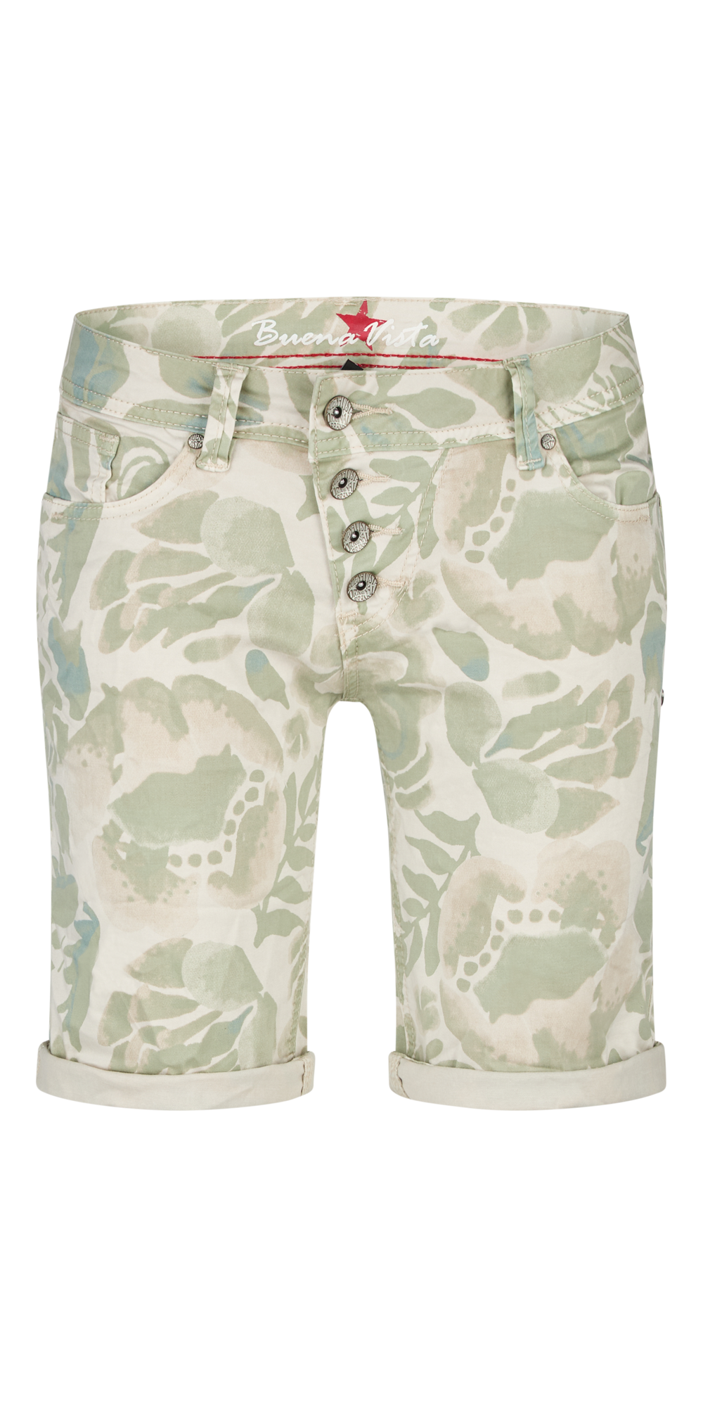 Buena Vista Damen Shorts Malibu-Short grün