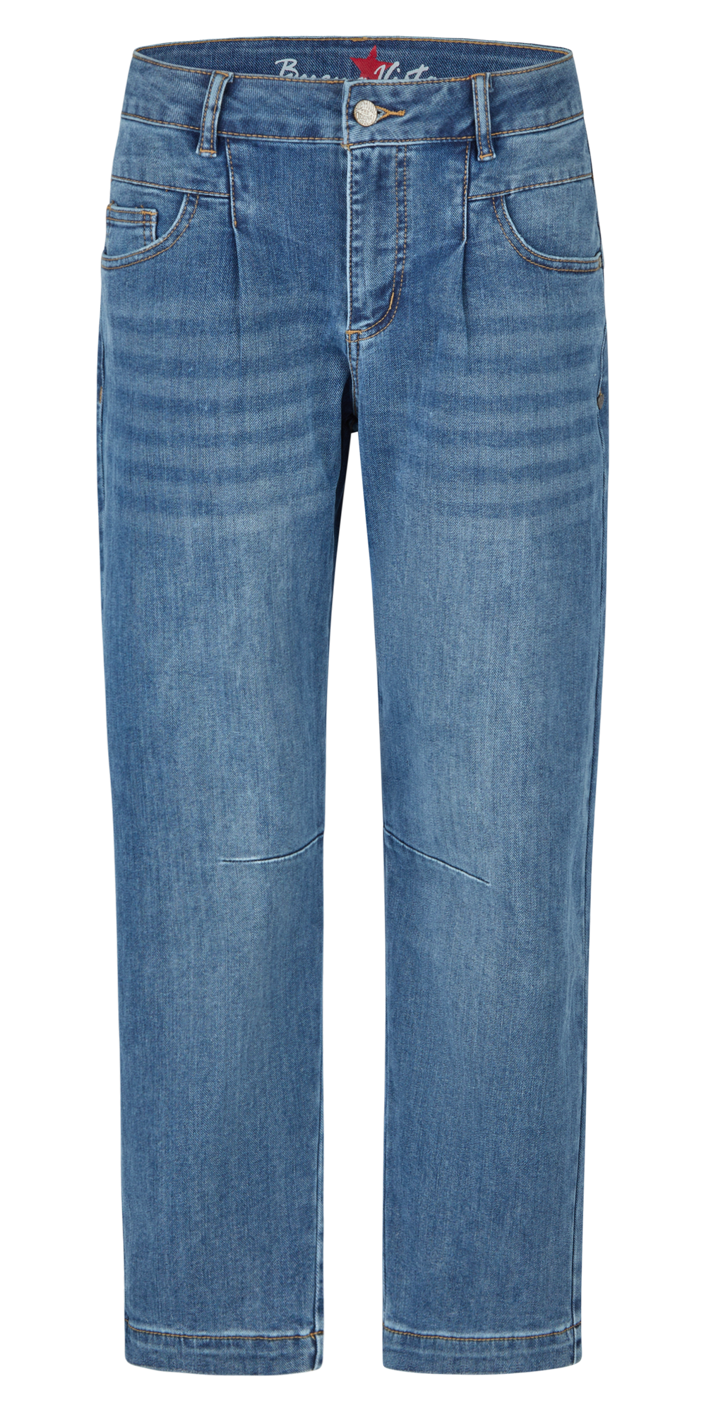 Buena Vista Damen Barrel-Jeans Barrel-F blau