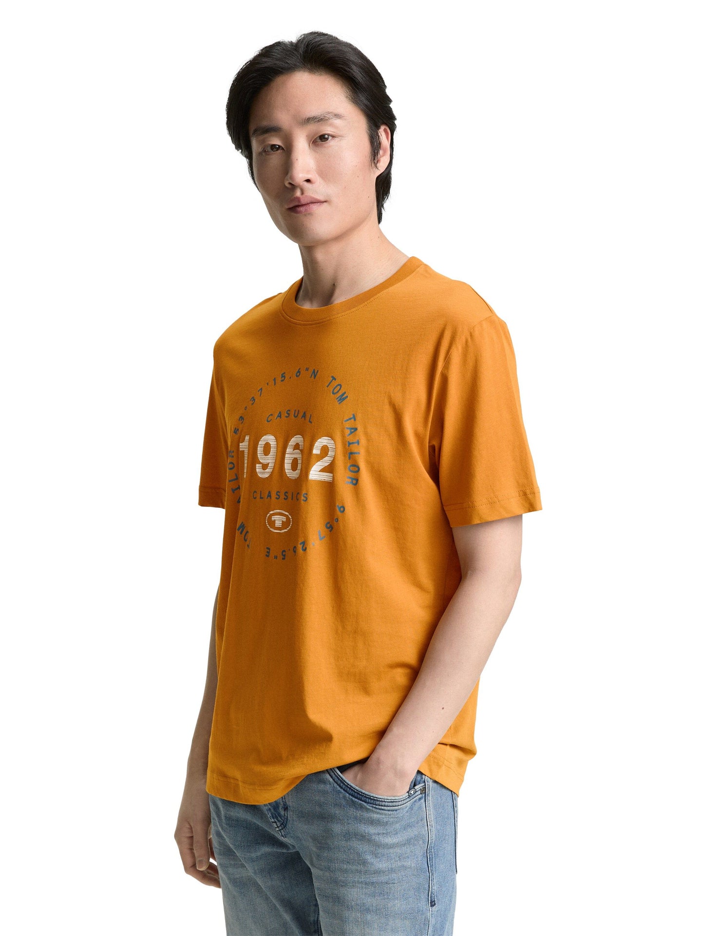 Tom Tailor Herren T-Shirt orange