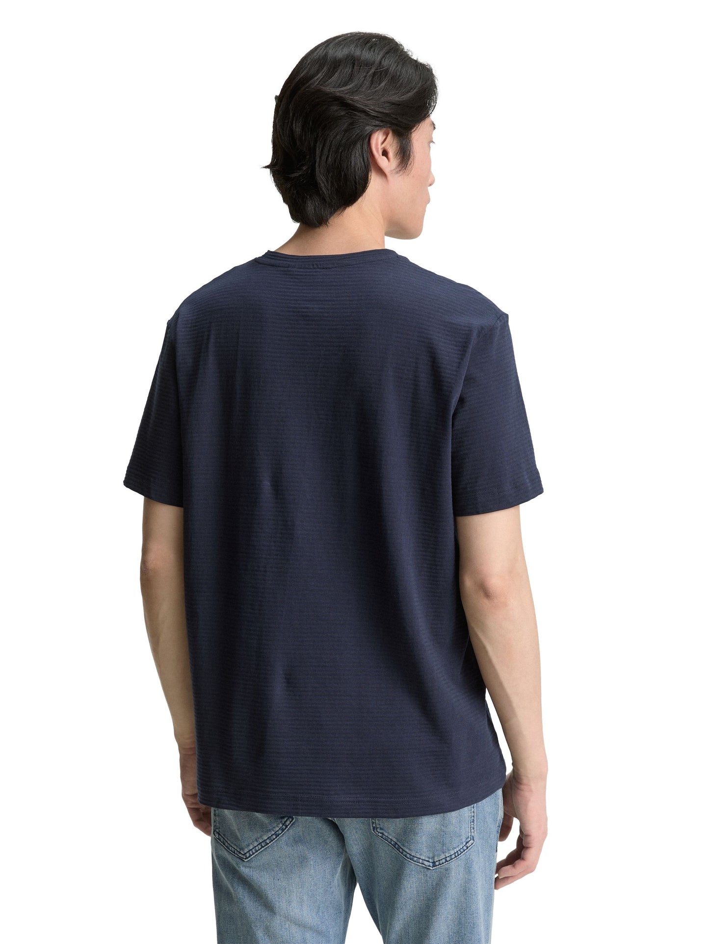 Tom Tailor Herren T-Shirt blau