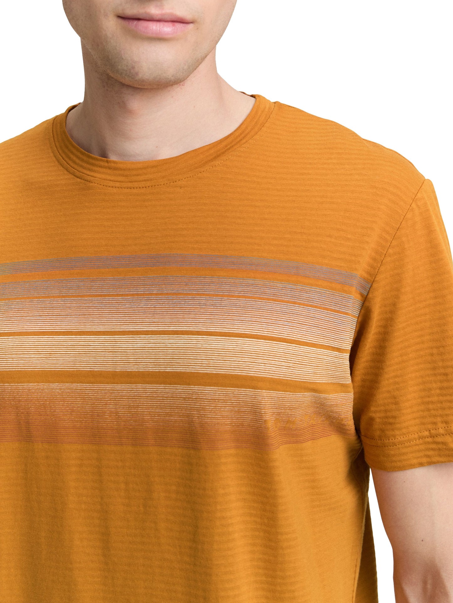 Tom Tailor Herren T-Shirt orange