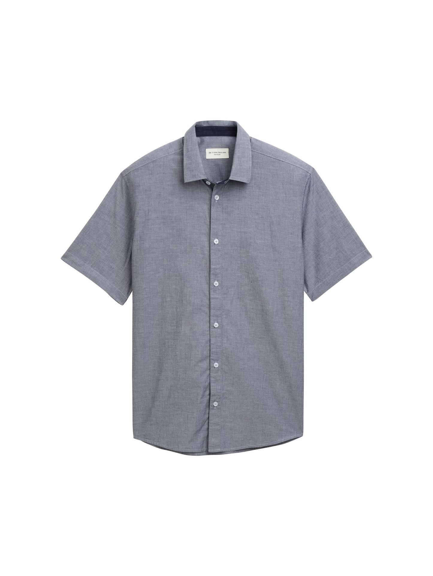 Tom Tailor Herren Kurzarmhemd XXXL blau