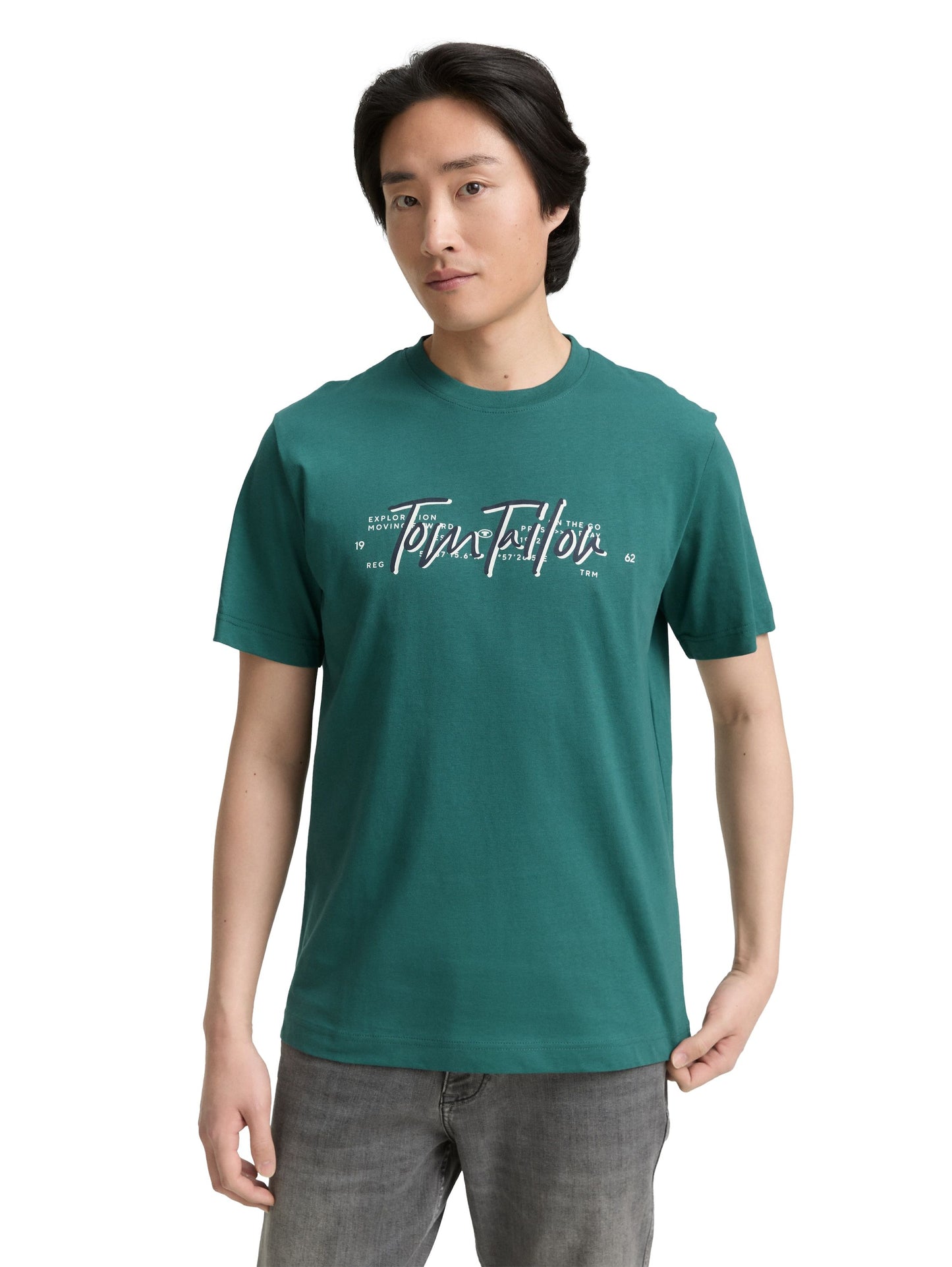 Tom Tailor Herren T-Shirt grün