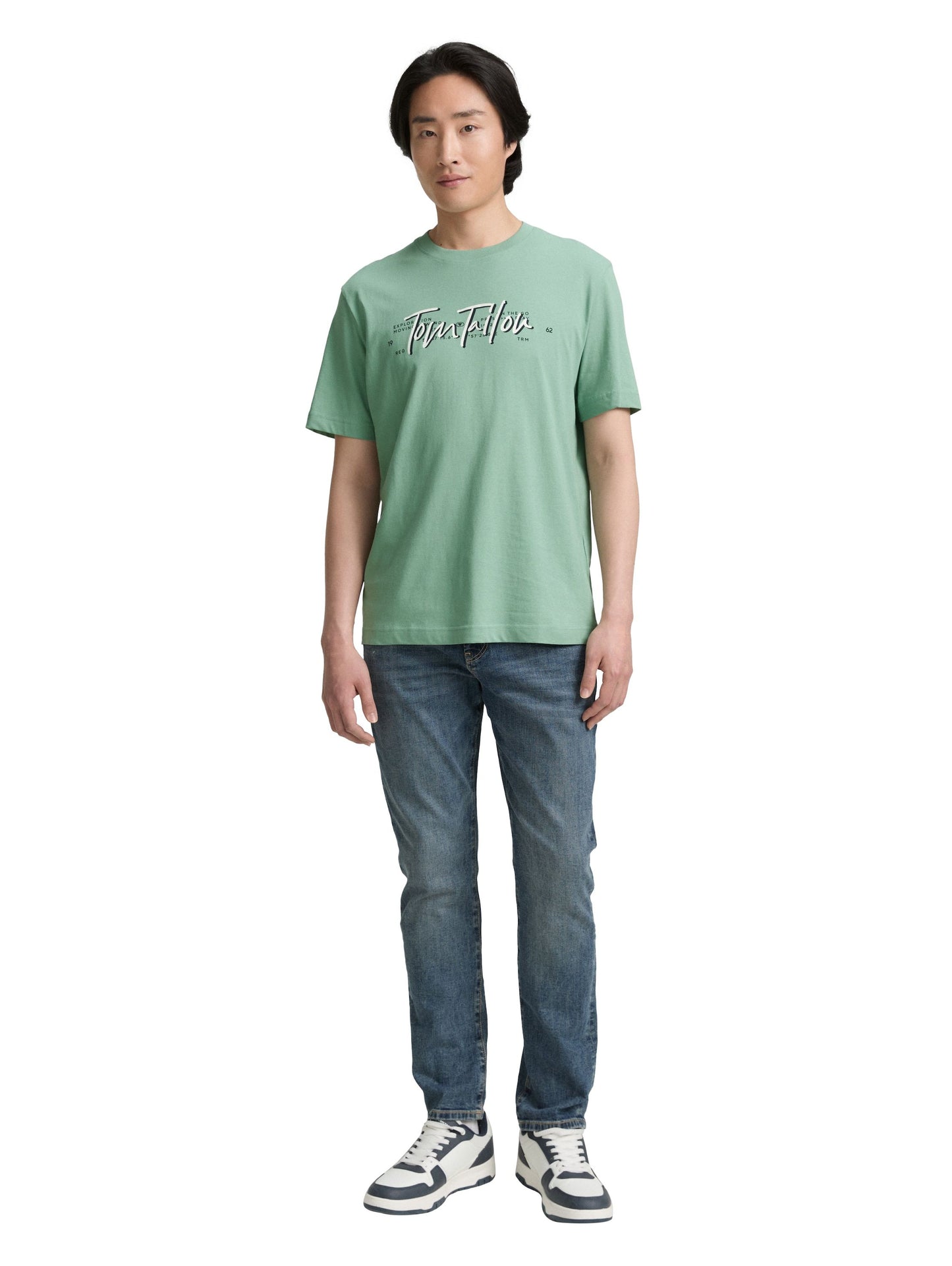 Tom Tailor Herren T-Shirt grün
