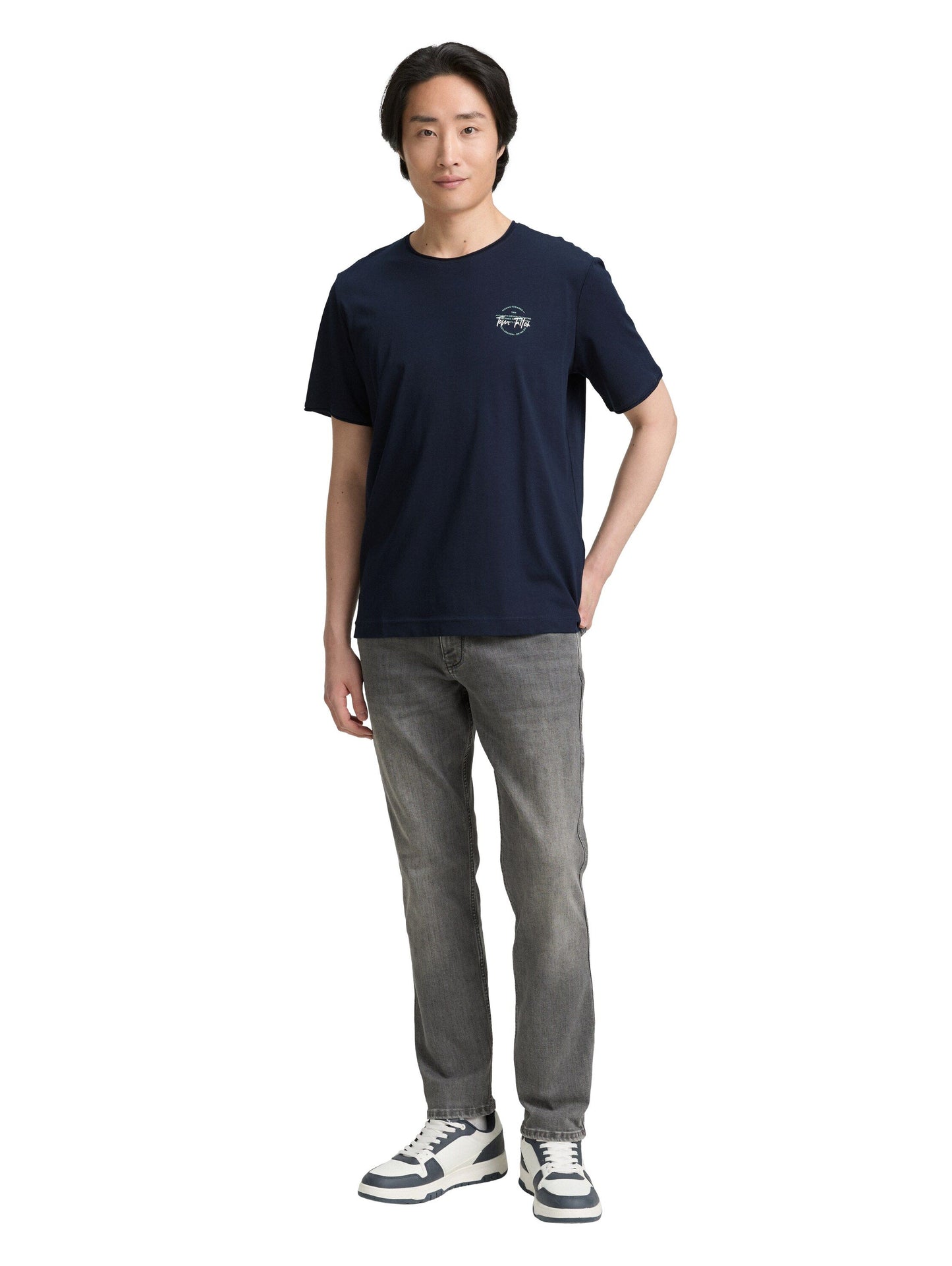 Tom Tailor Herren T-Shirt blau