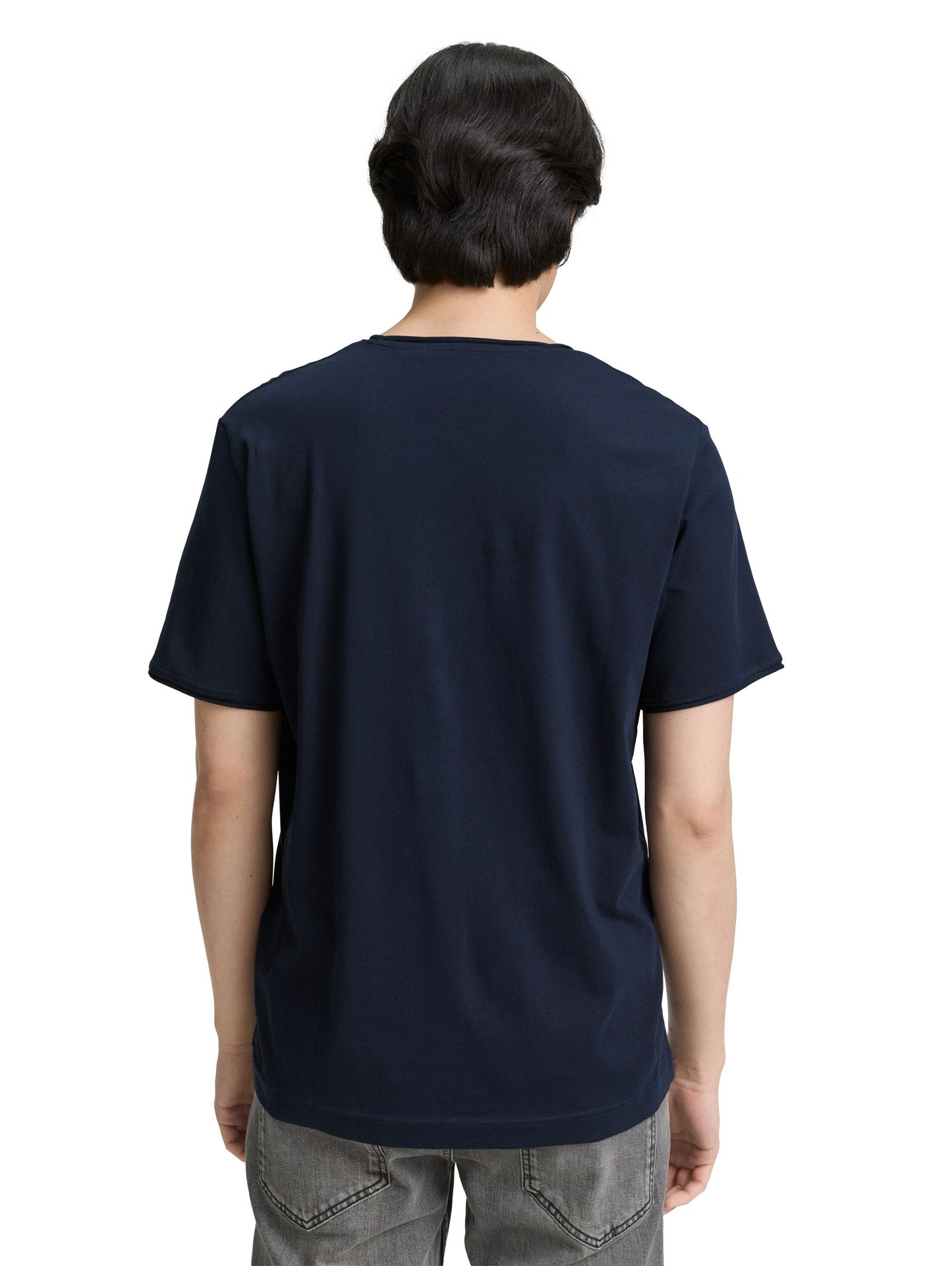 Tom Tailor Herren T-Shirt blau
